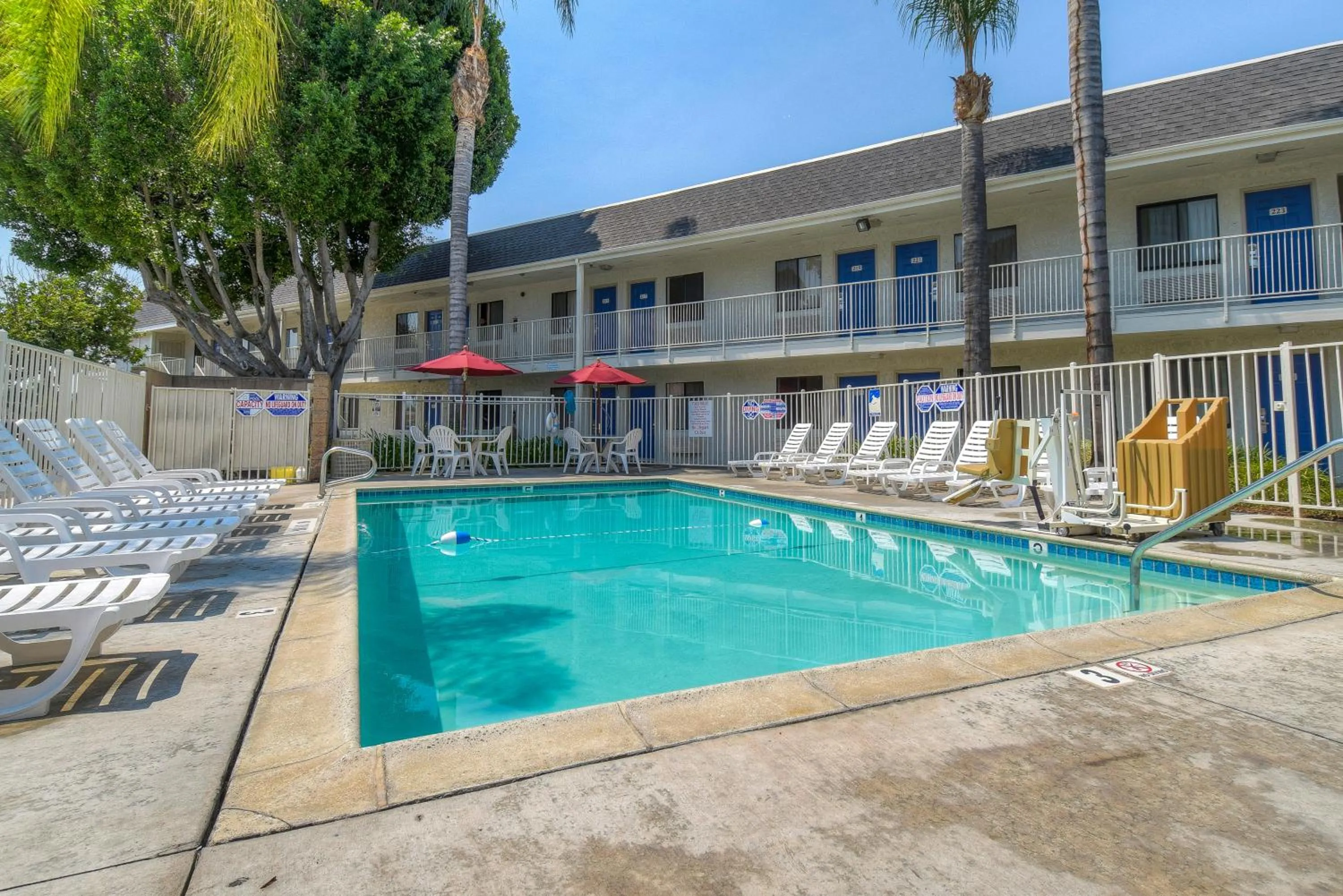 Swimming pool in Motel 6-El Cajon, CA - San Diego