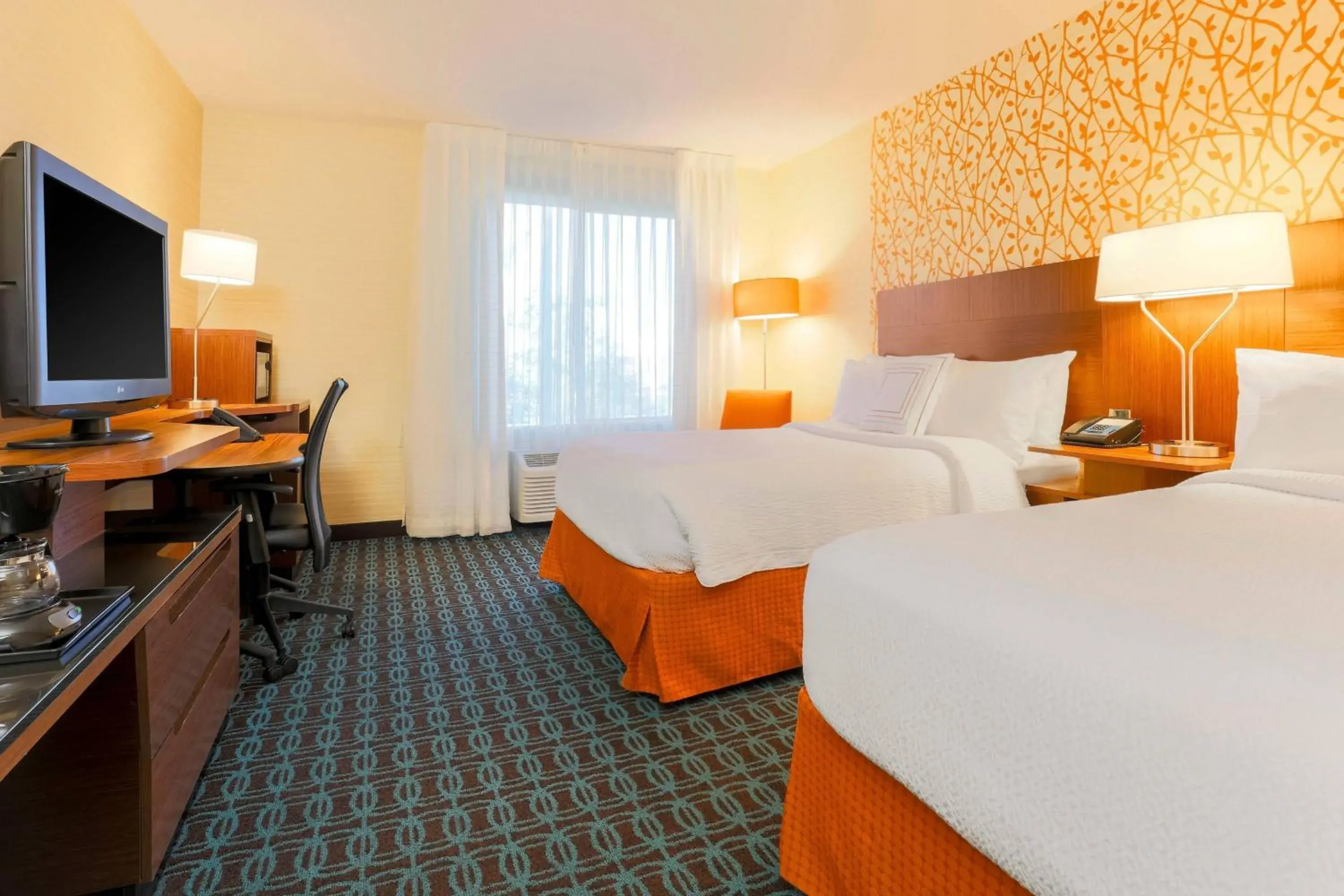 Double Room with Two Double Beds in Fairfield Inn & Suites by Marriott Yuma Double Room with Two Double Beds in Fairfield Inn & Suites by Marriott Yuma