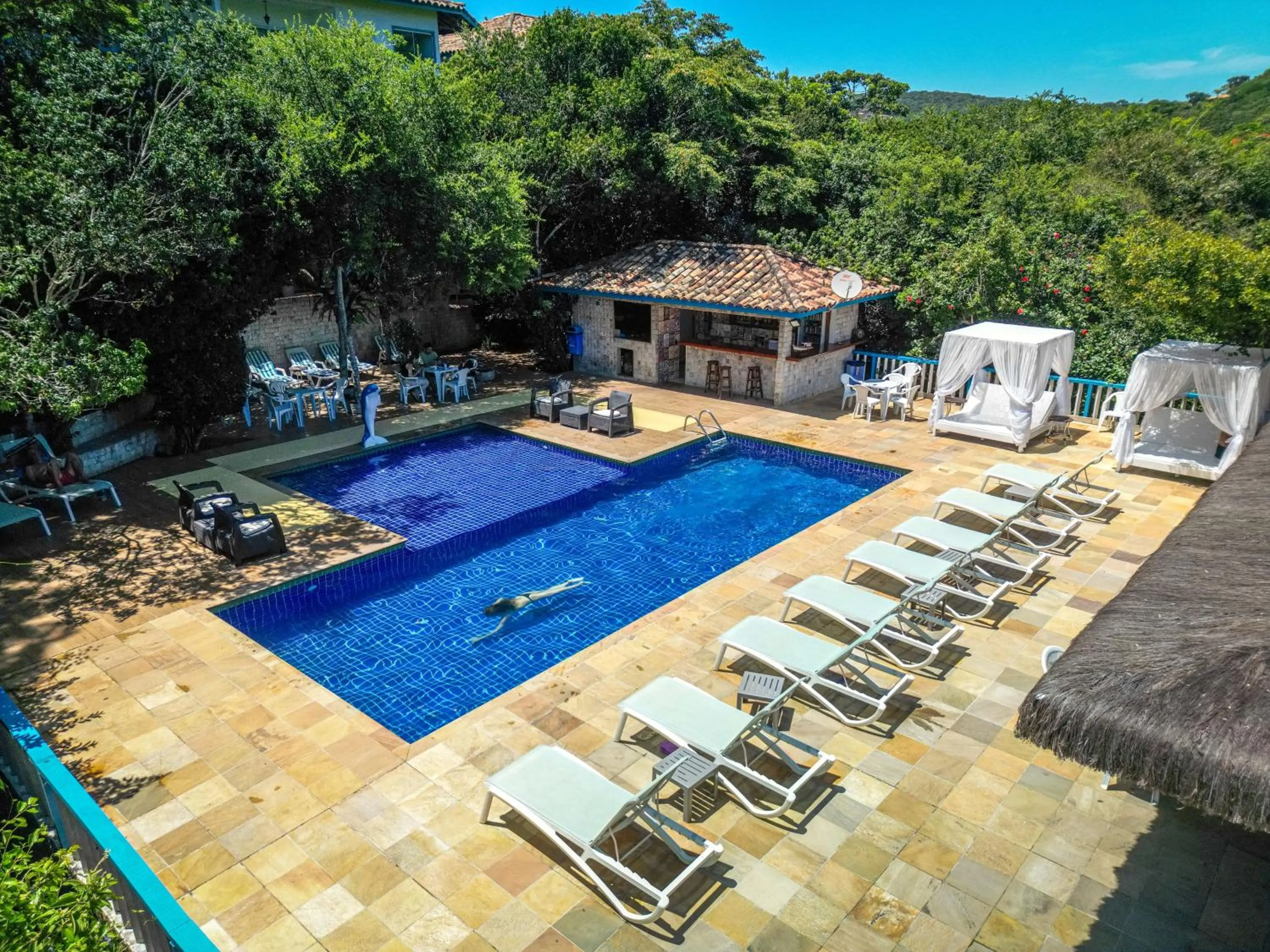 Lounge or bar in Hotel Miratlantico Búzios