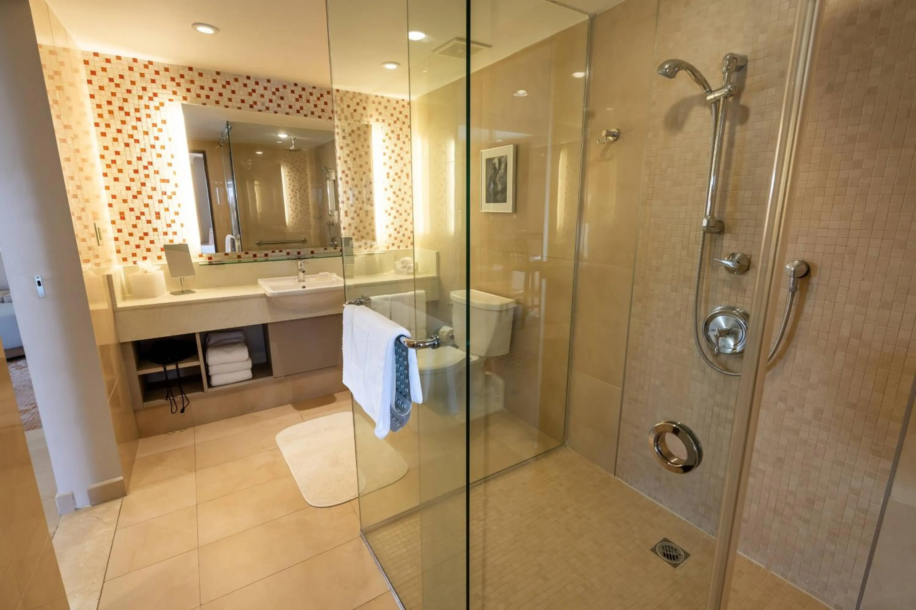 Bathroom in Courtyard by Marriott Isla Verde Beach Resort