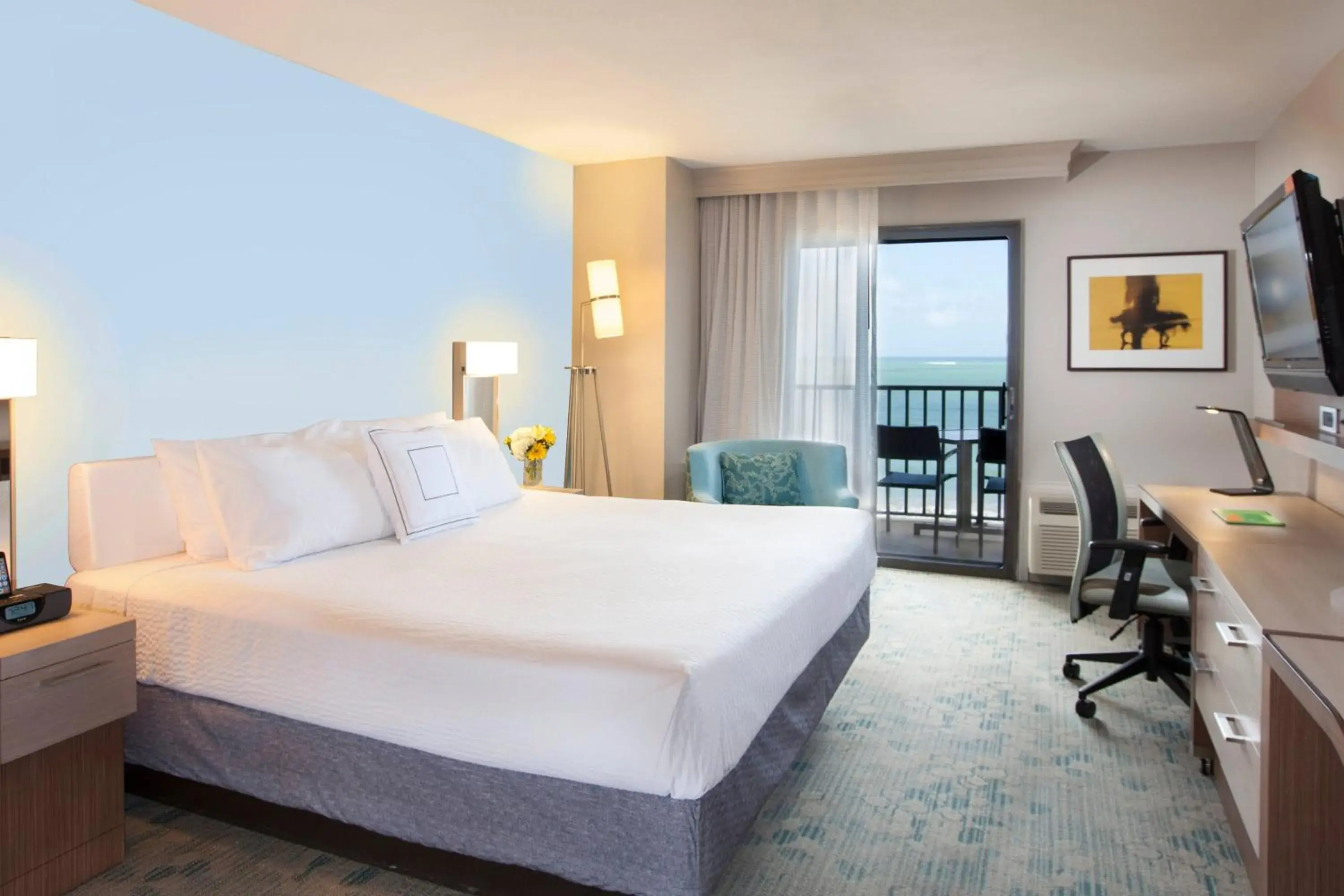 Oceanfront King Room, Balcony in Courtyard by Marriott Isla Verde Beach Resort Oceanfront King Room, Balcony in Courtyard by Marriott Isla Verde Beach Resort