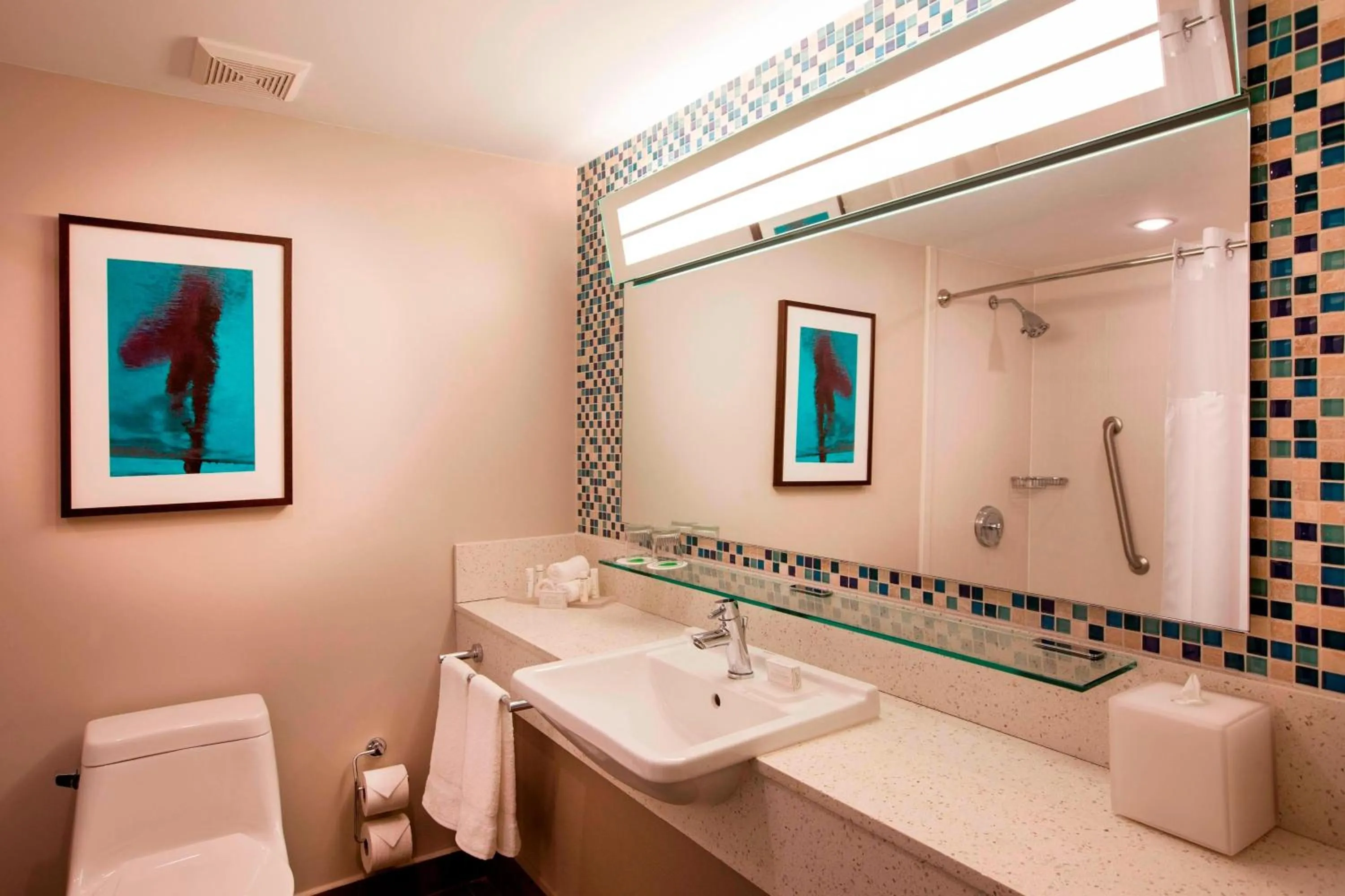 Bathroom in Courtyard by Marriott Isla Verde Beach Resort