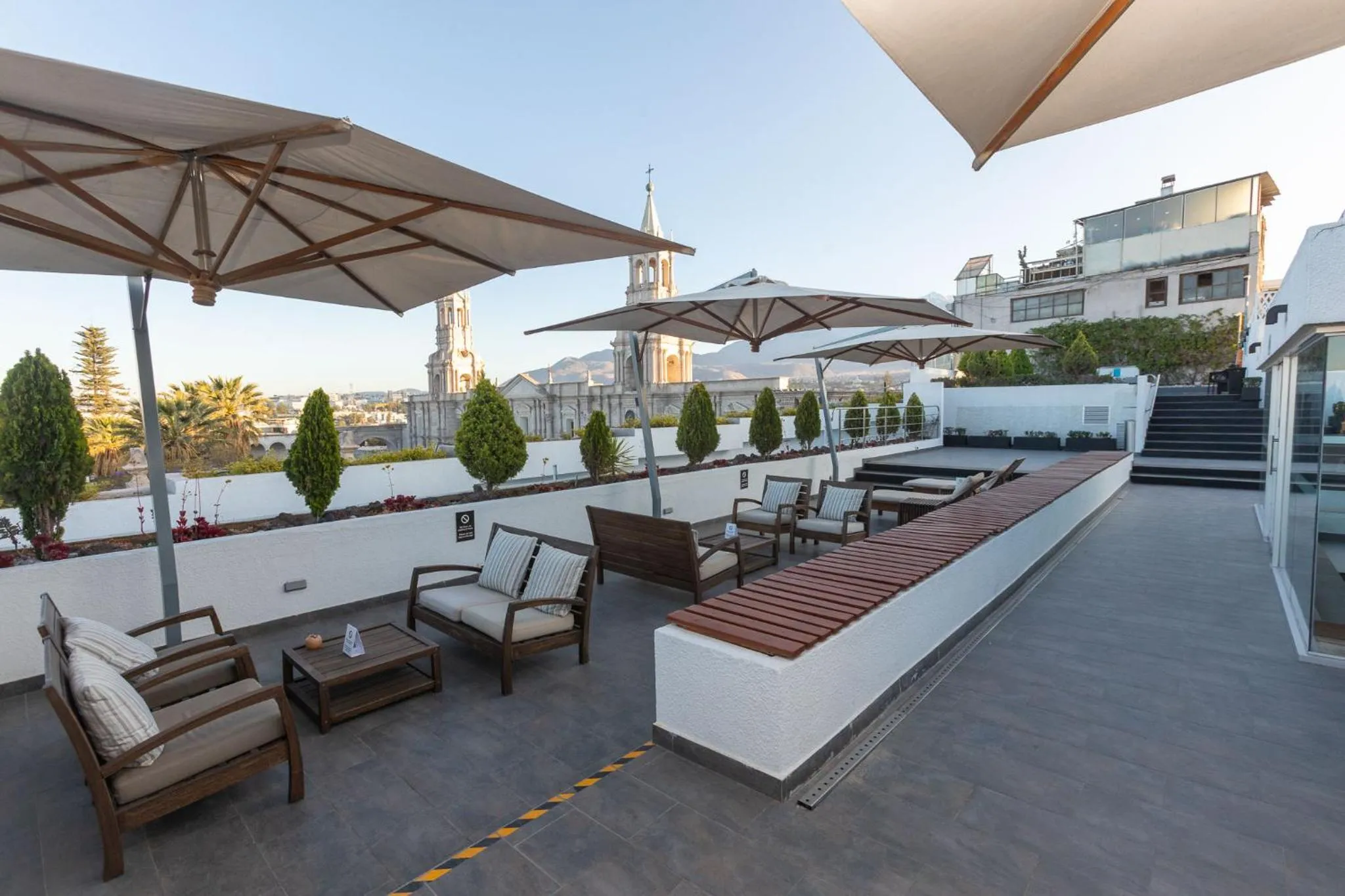 Balcony/Terrace in Casa Andina Select Arequipa Plaza