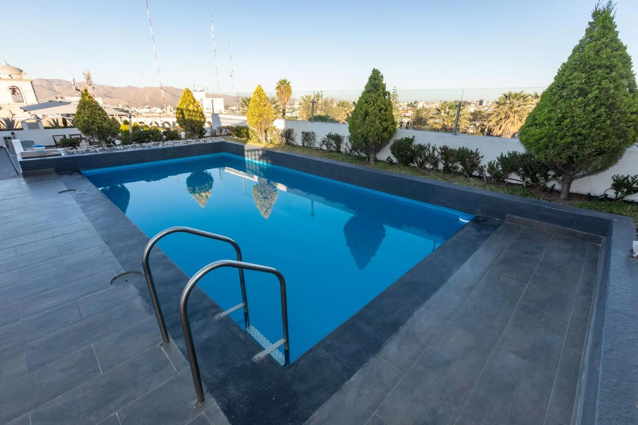 Swimming pool in Casa Andina Select Arequipa Plaza