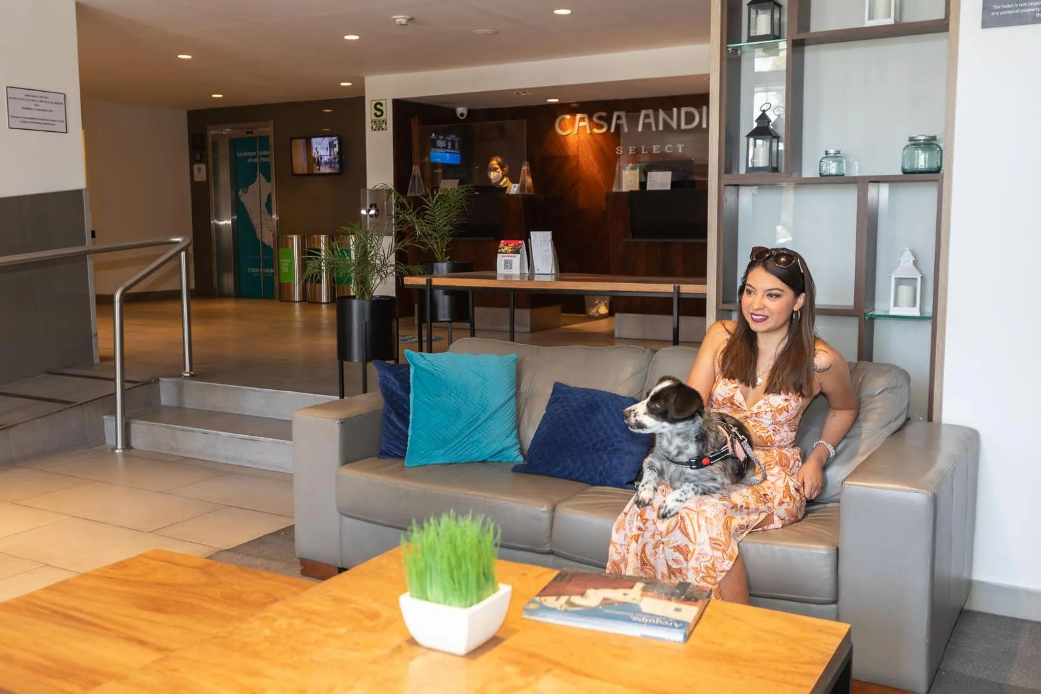 Lobby or reception in Casa Andina Select Arequipa Plaza