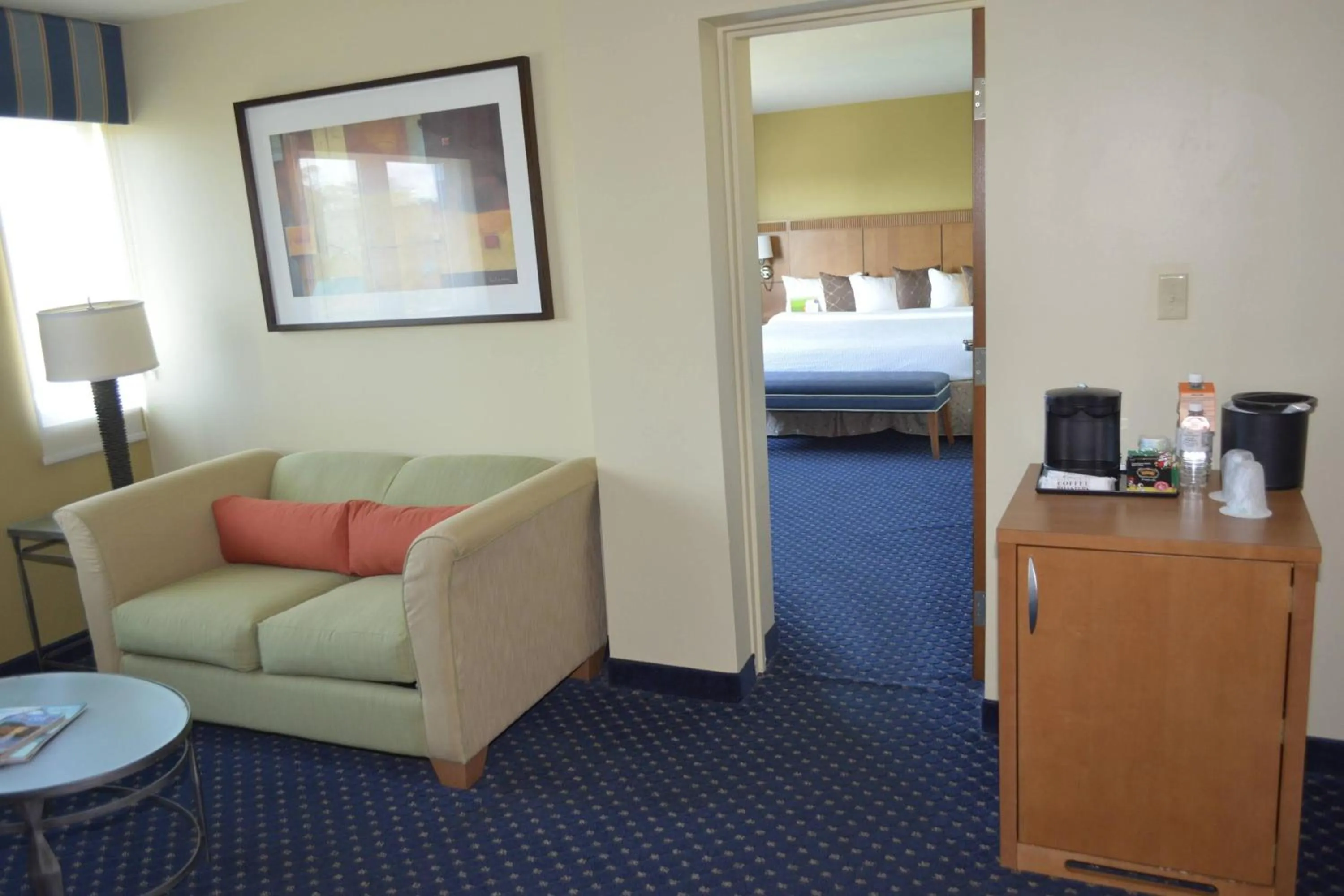 Photo of the whole room, Bed in Courtyard Aguadilla