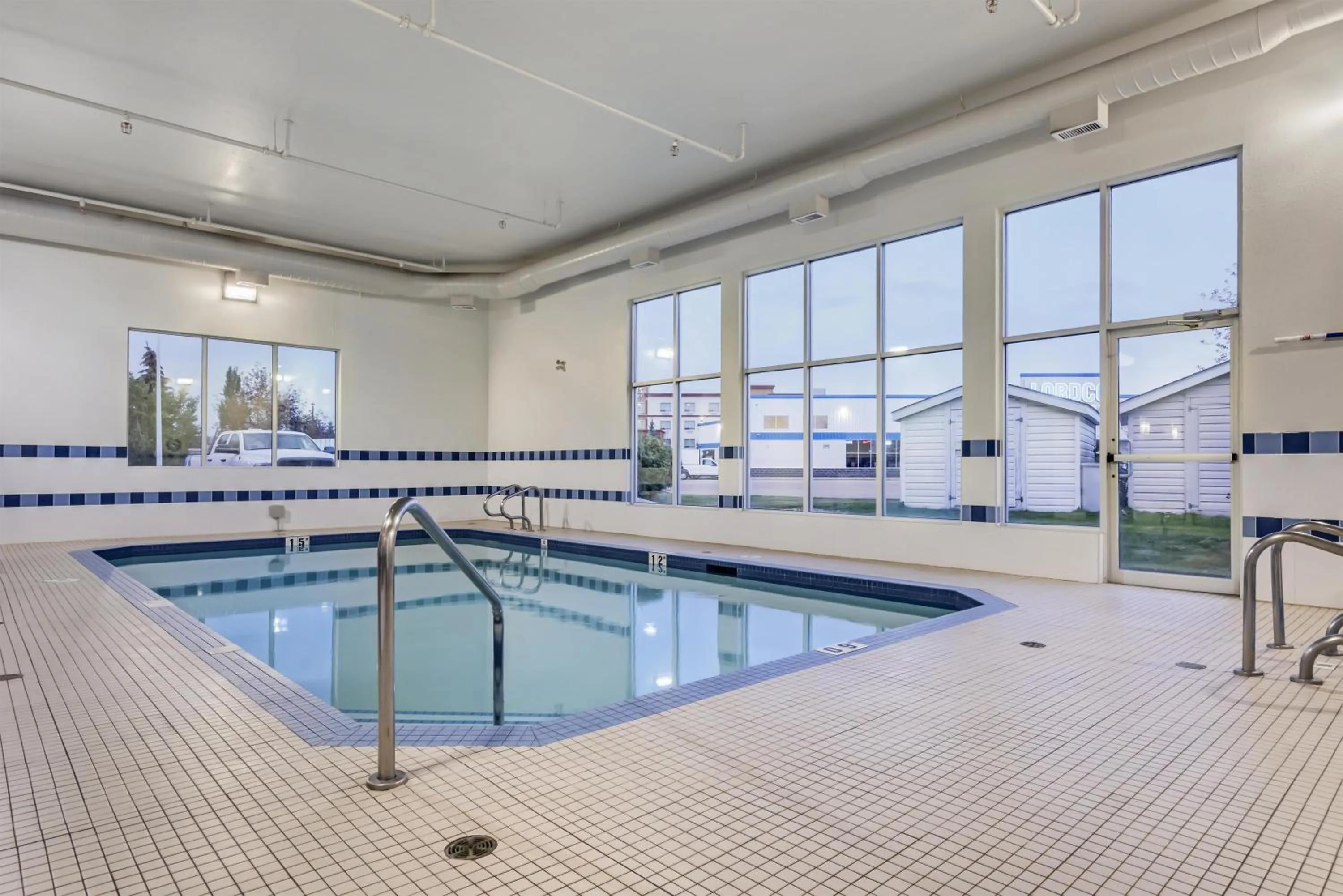 Pool view in Best Western Plus Red Deer Inn & Suite