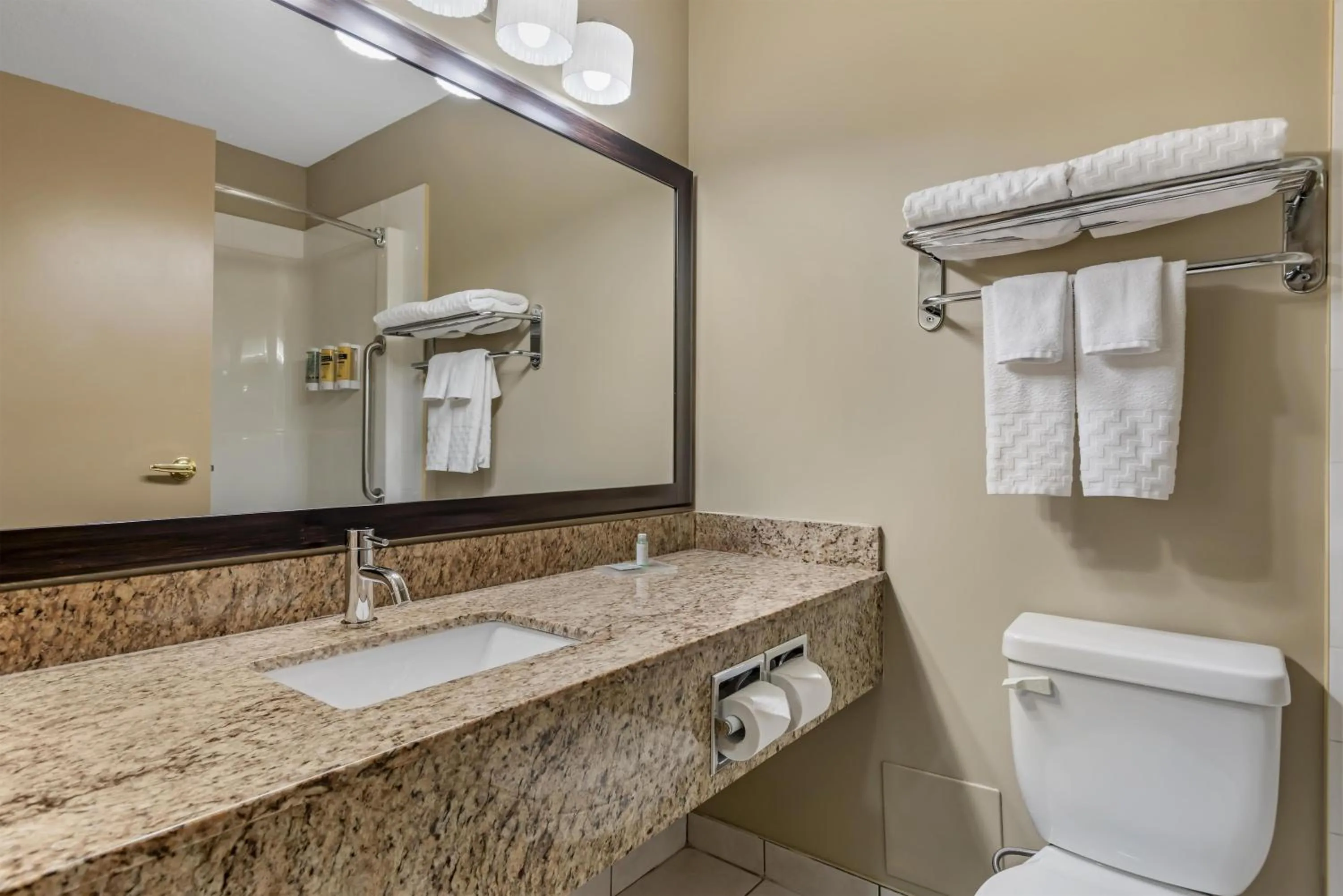 Bathroom in Best Western Plus Red Deer Inn & Suite