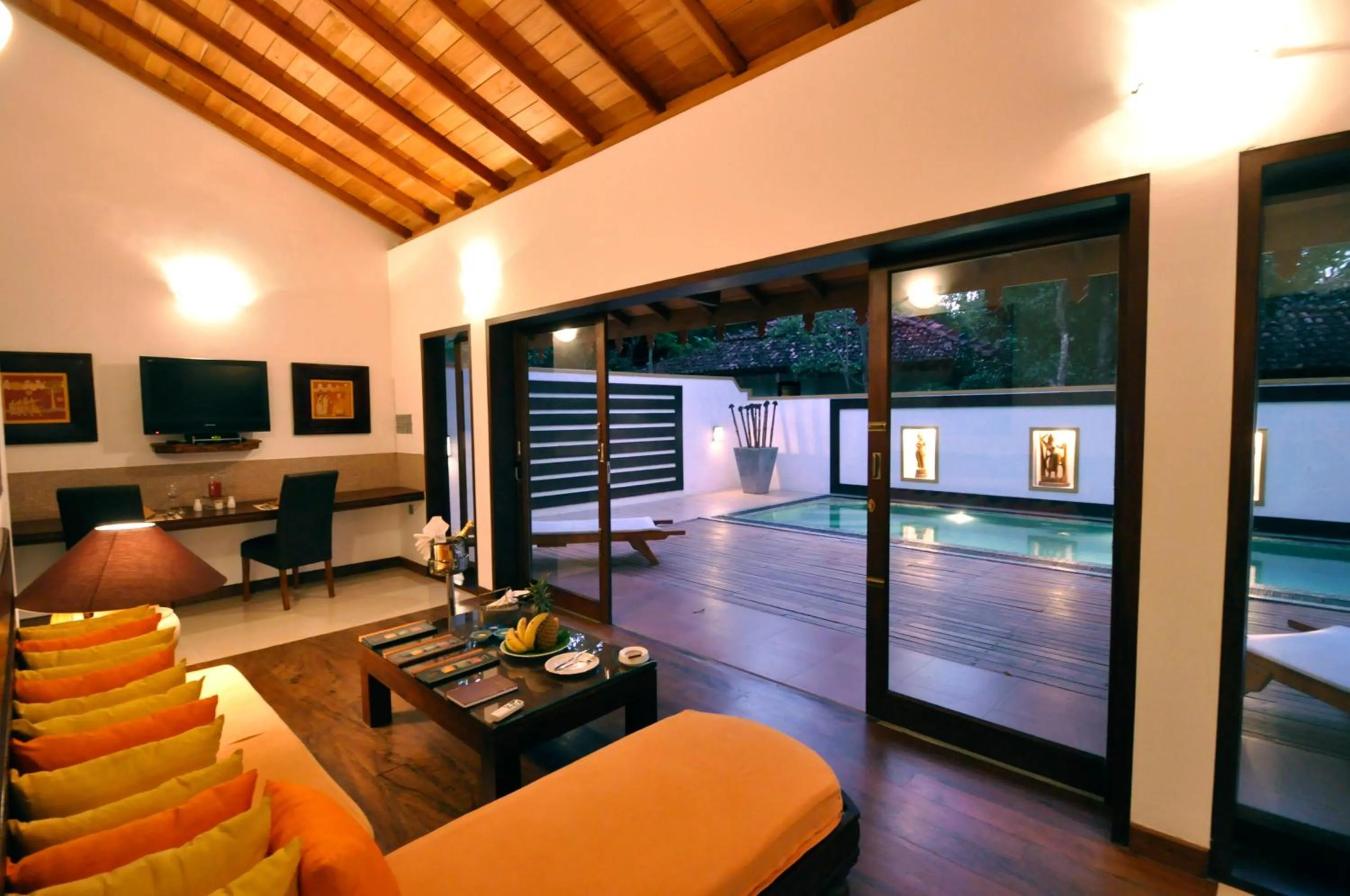 Living room in Amaya Lake Dambulla