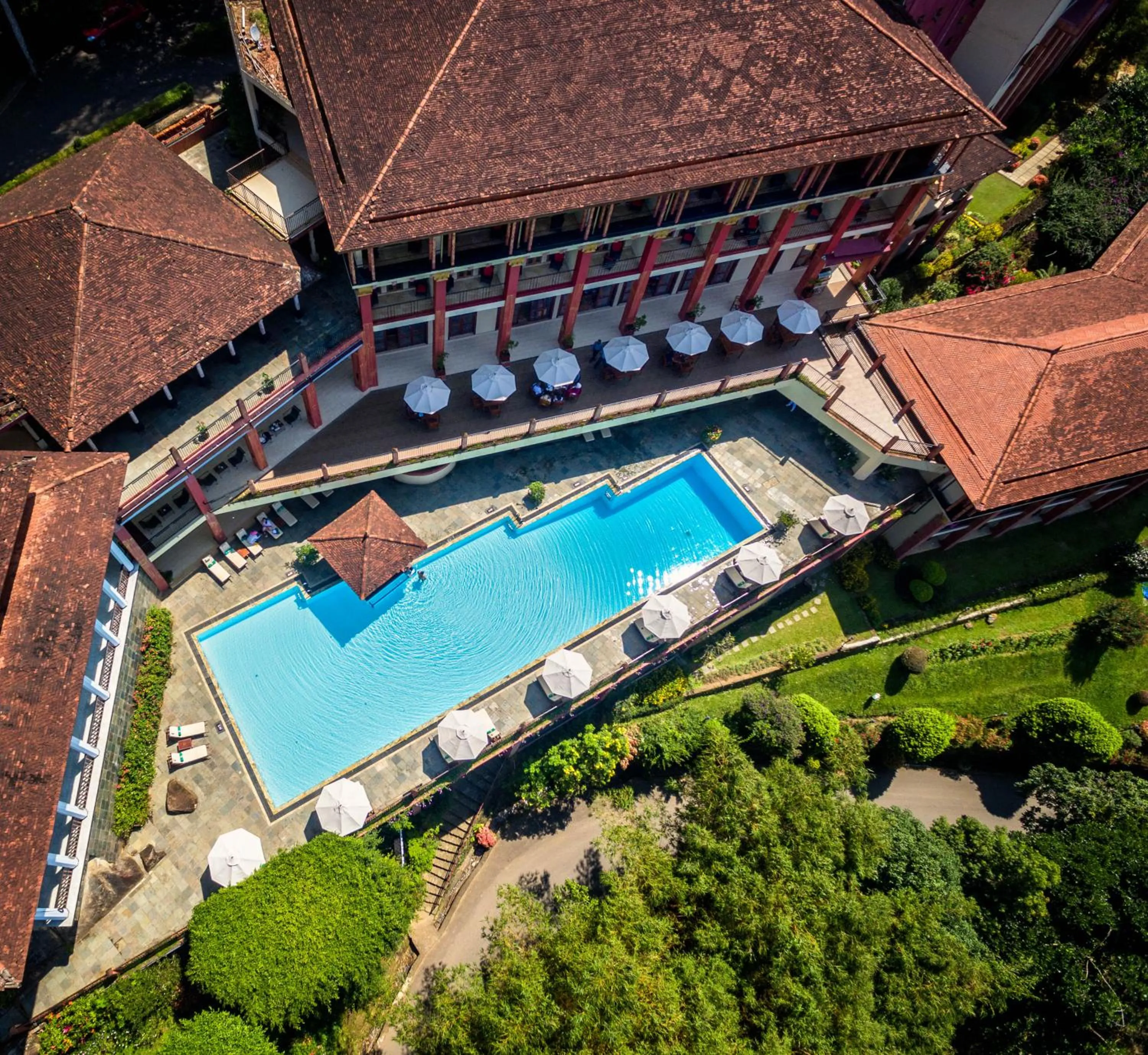Bird's eye view in Amaya Hills Kandy