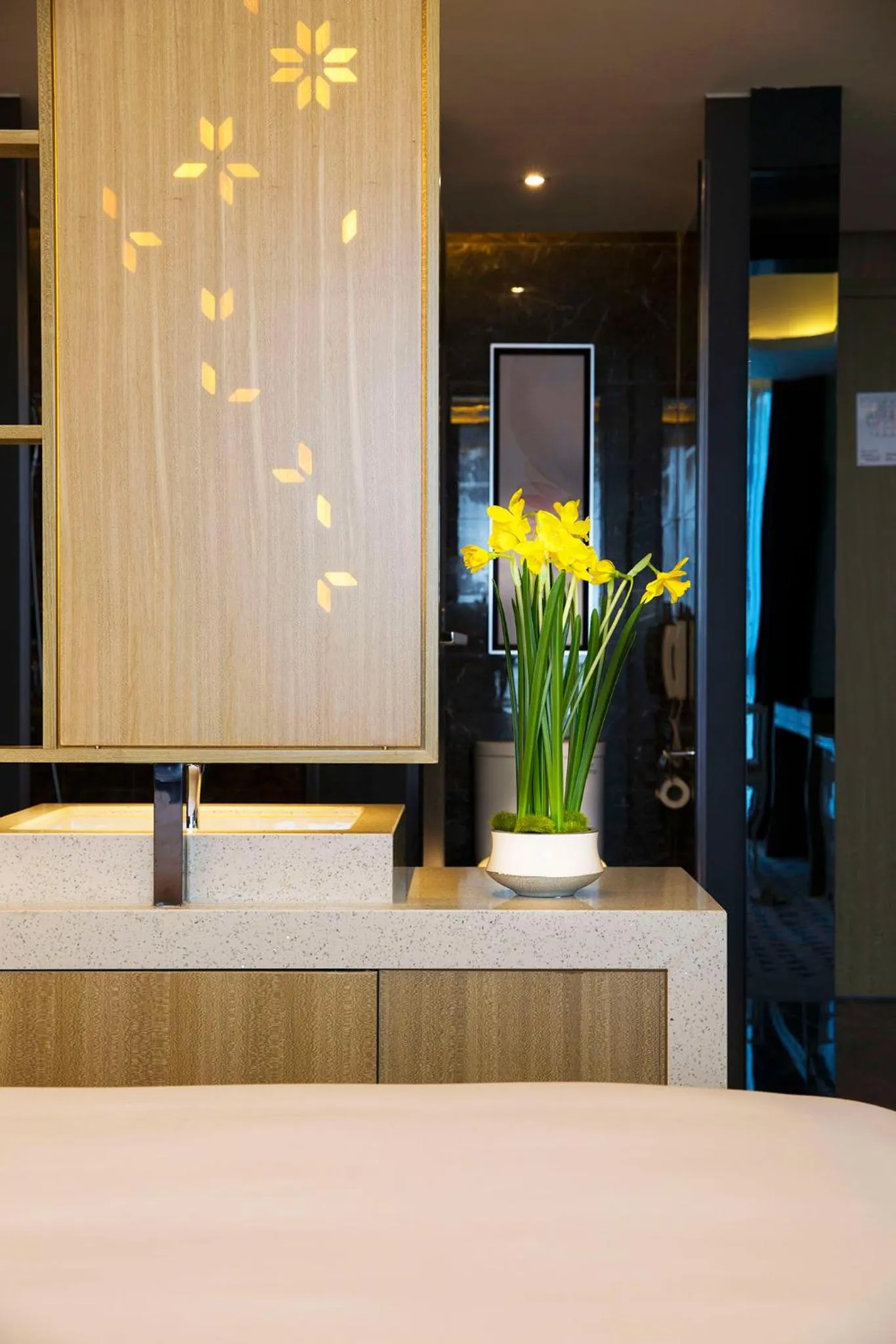 Decorative detail in Paco Hotel Guangzhou Jiangtai Road Metro Branch