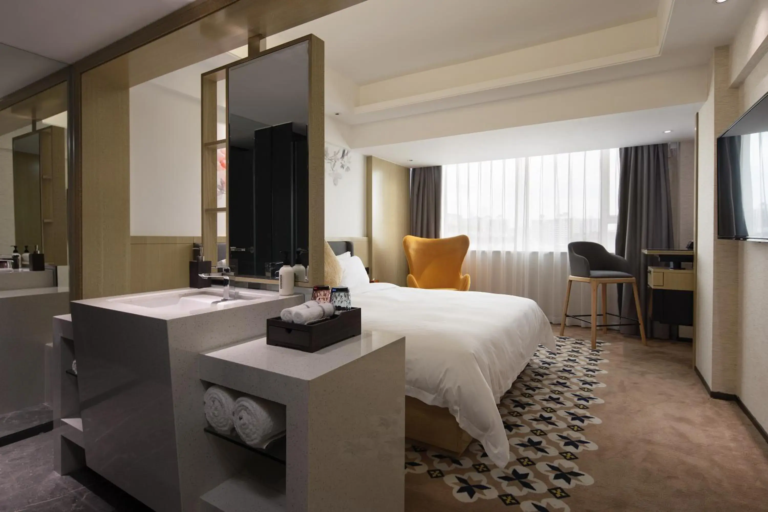 Queen Room in Paco Hotel Guangzhou Jiangtai Road Metro Branch Queen Room in Paco Hotel Guangzhou Jiangtai Road Metro Branch