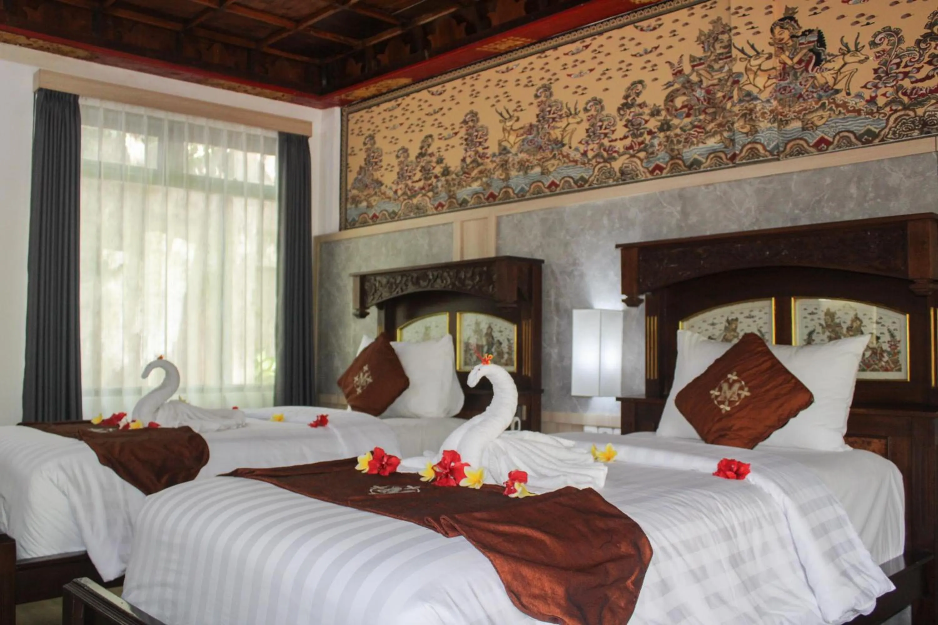 Bed in Melasti Kuta Beach Hotel & Spa