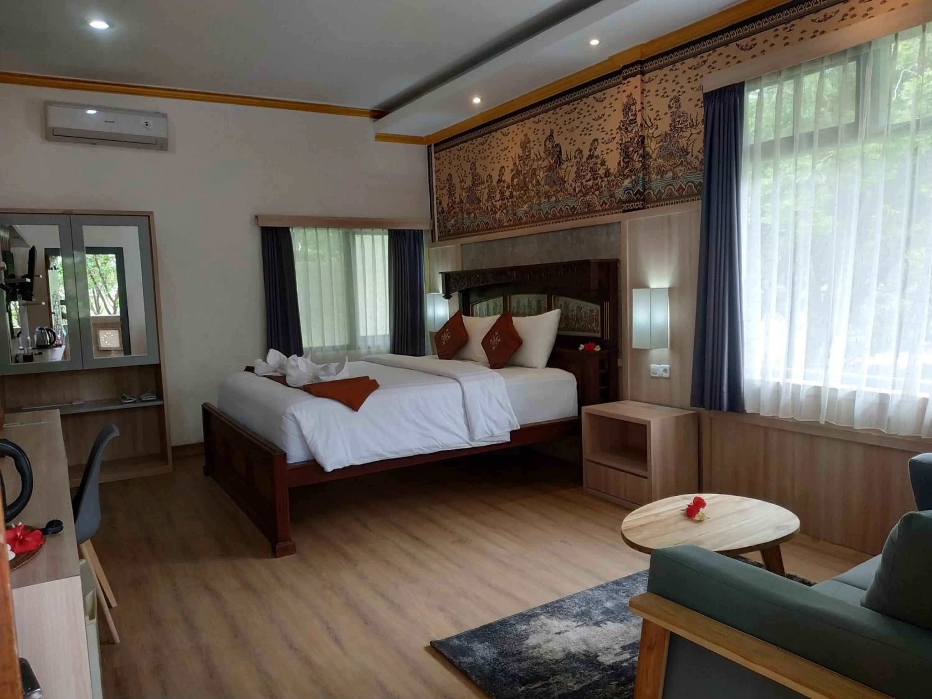 Bed in Melasti Kuta Beach Hotel & Spa