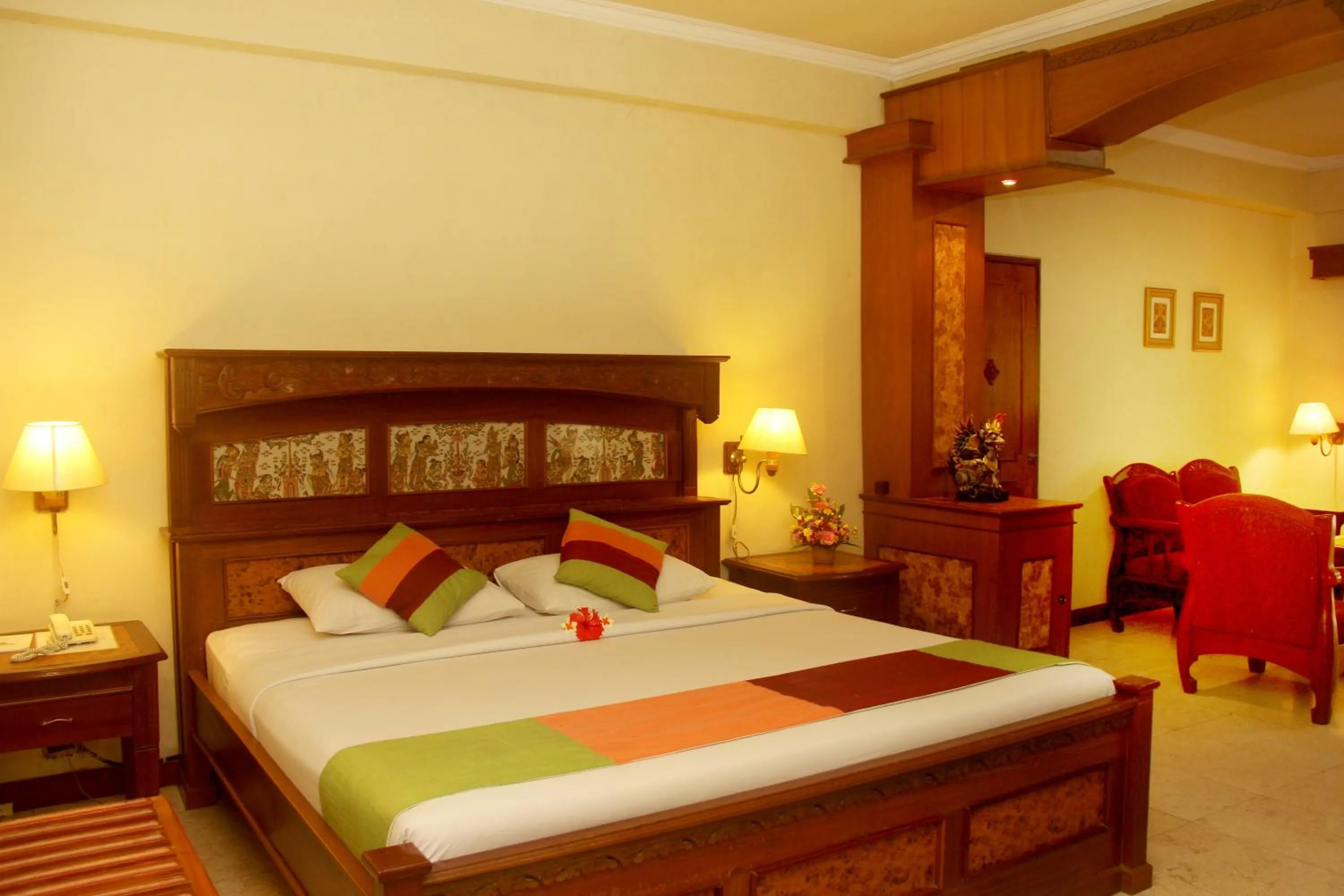 Photo of the whole room, Bed in Melasti Beach Resort & Spa Legian