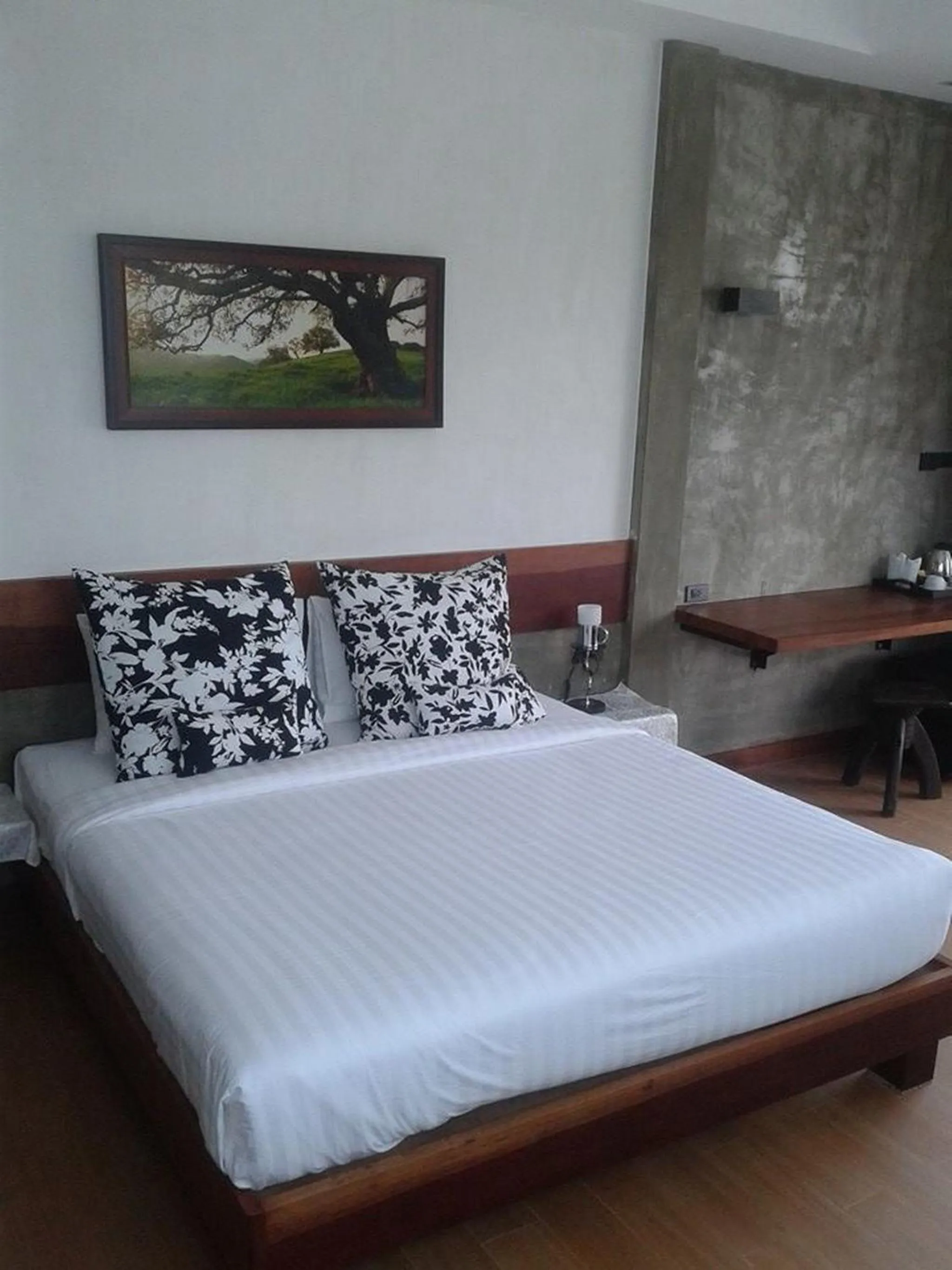Bed in Green View Village Resort