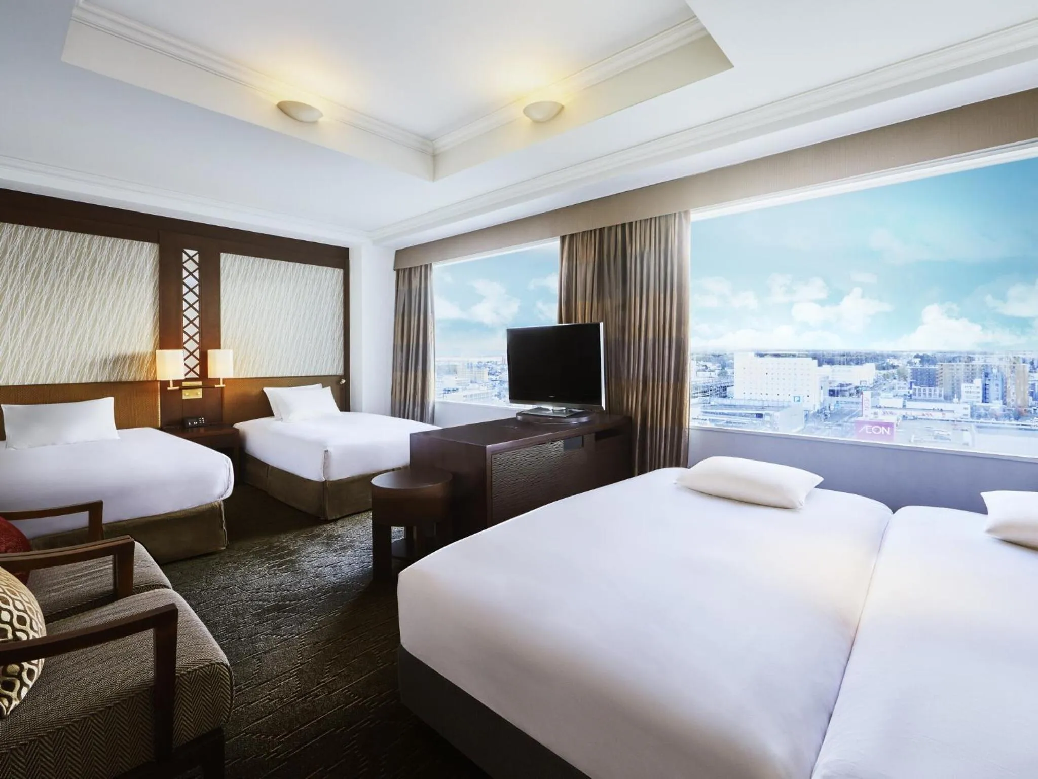 Bedroom, Bed in ANA Crowne Plaza Chitose by IHG