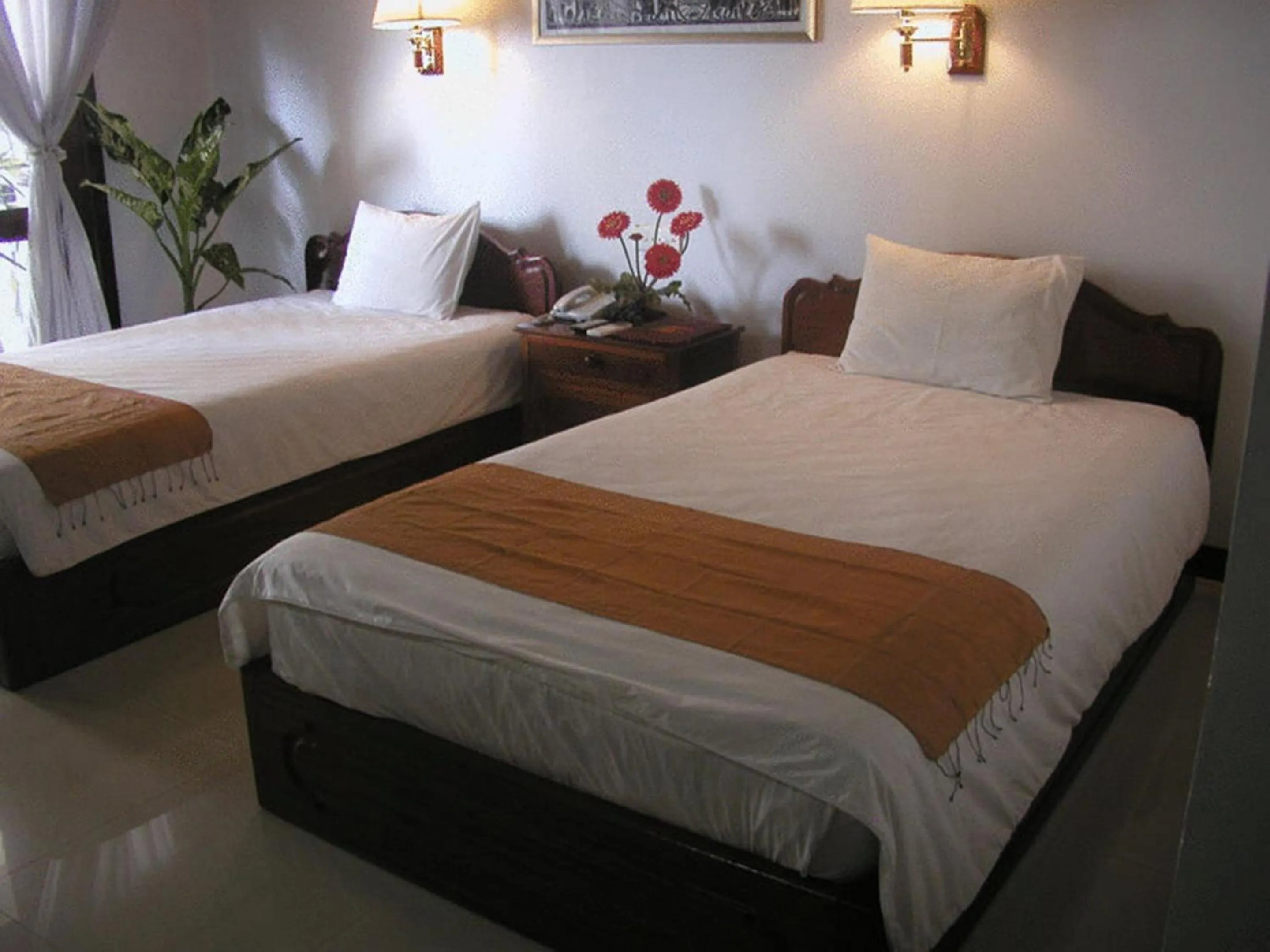 Bed in Mom's Guesthouse