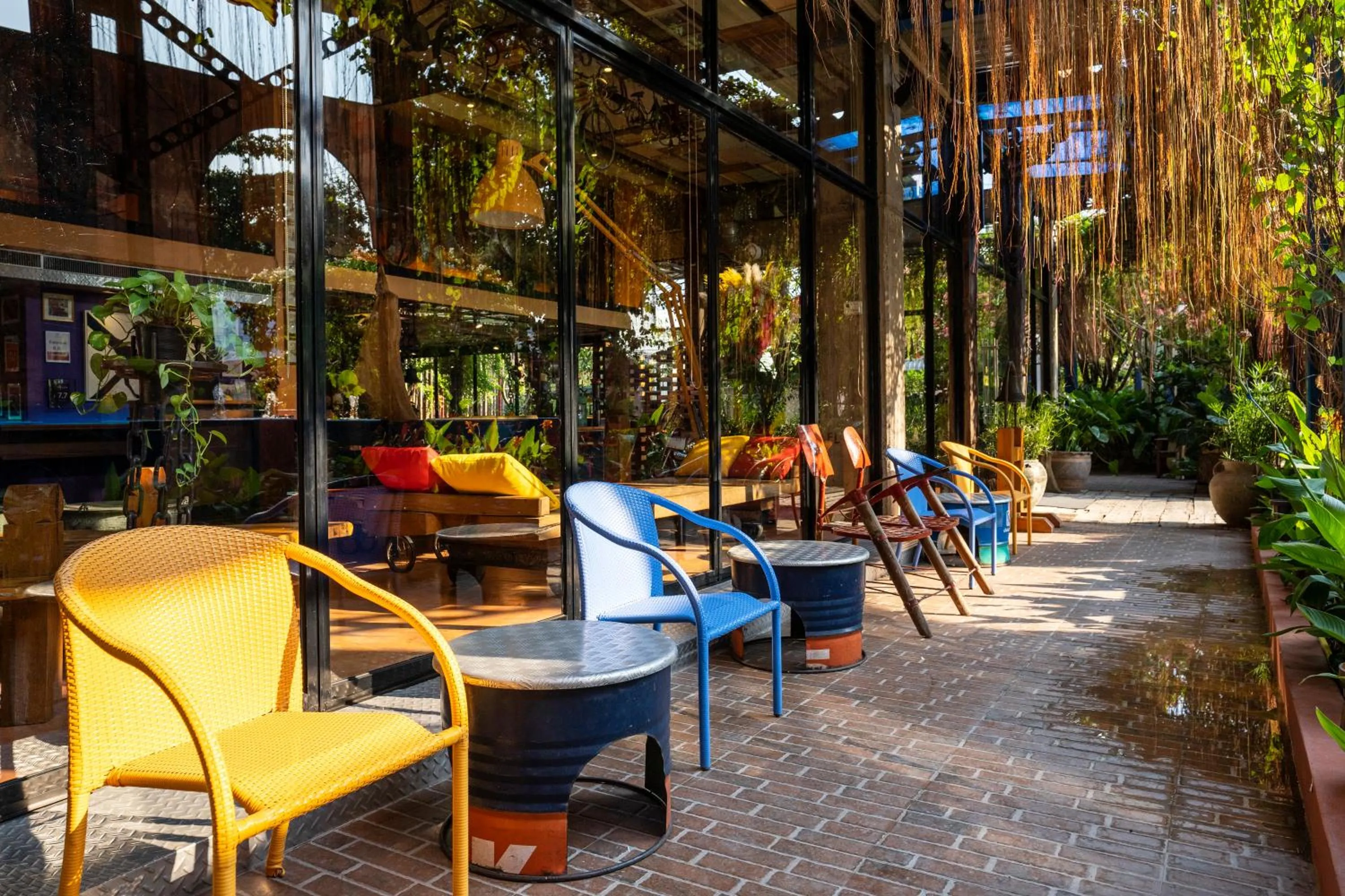 Patio in MeStyle Place Hotel