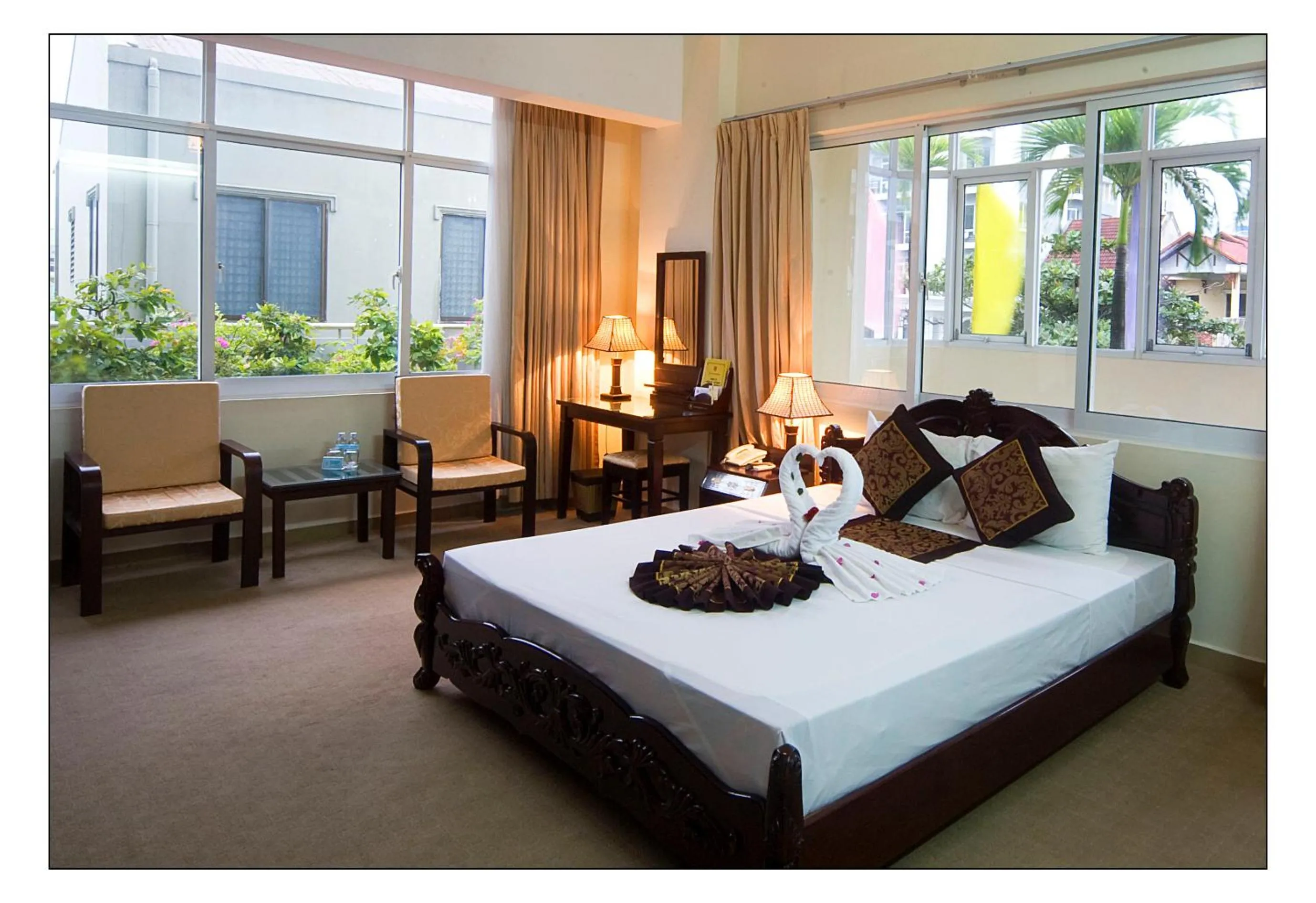 Bed in Duy Tan 2 Hotel