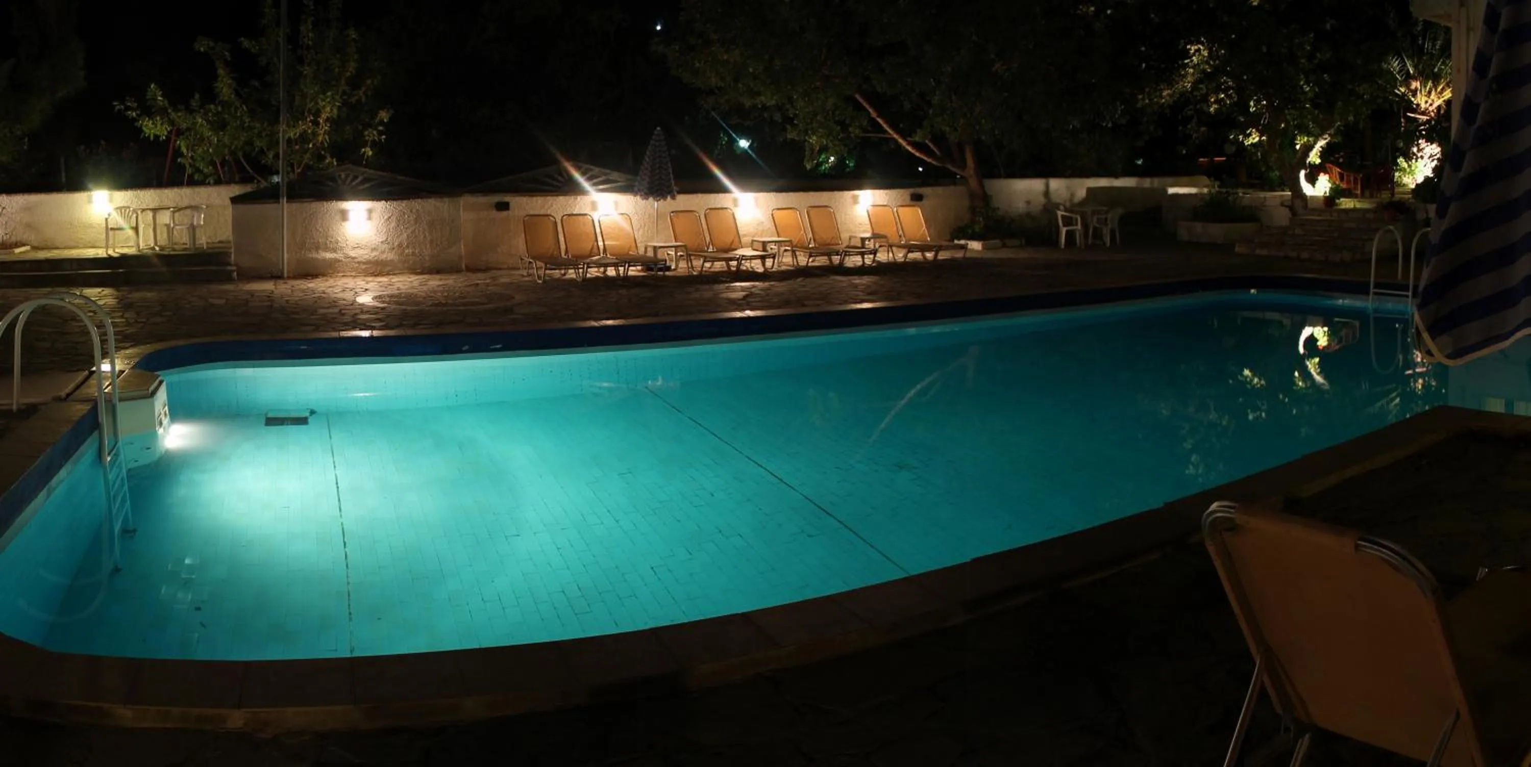 Swimming pool in Esperides Hotel