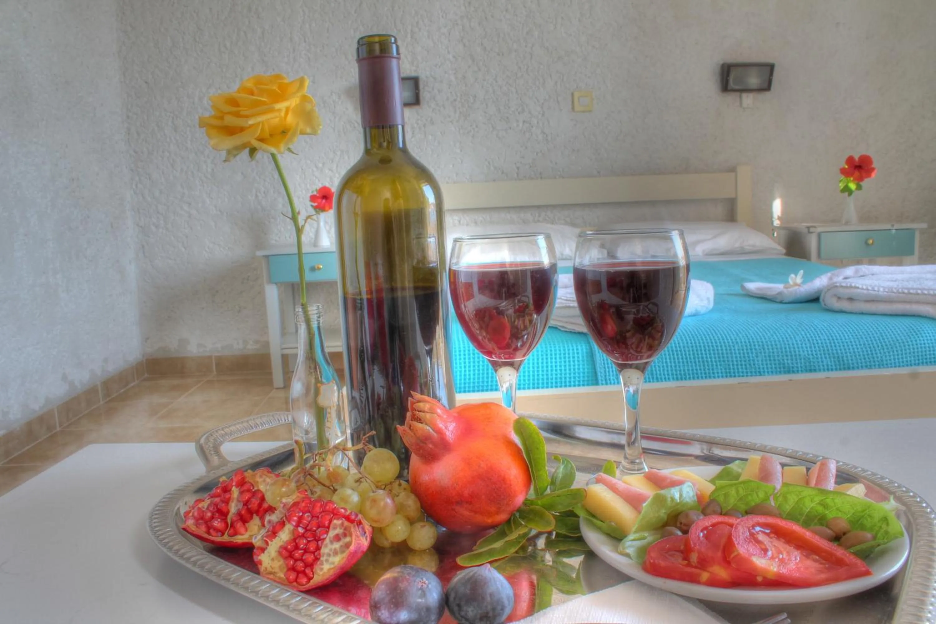 Bedroom in Esperides Hotel