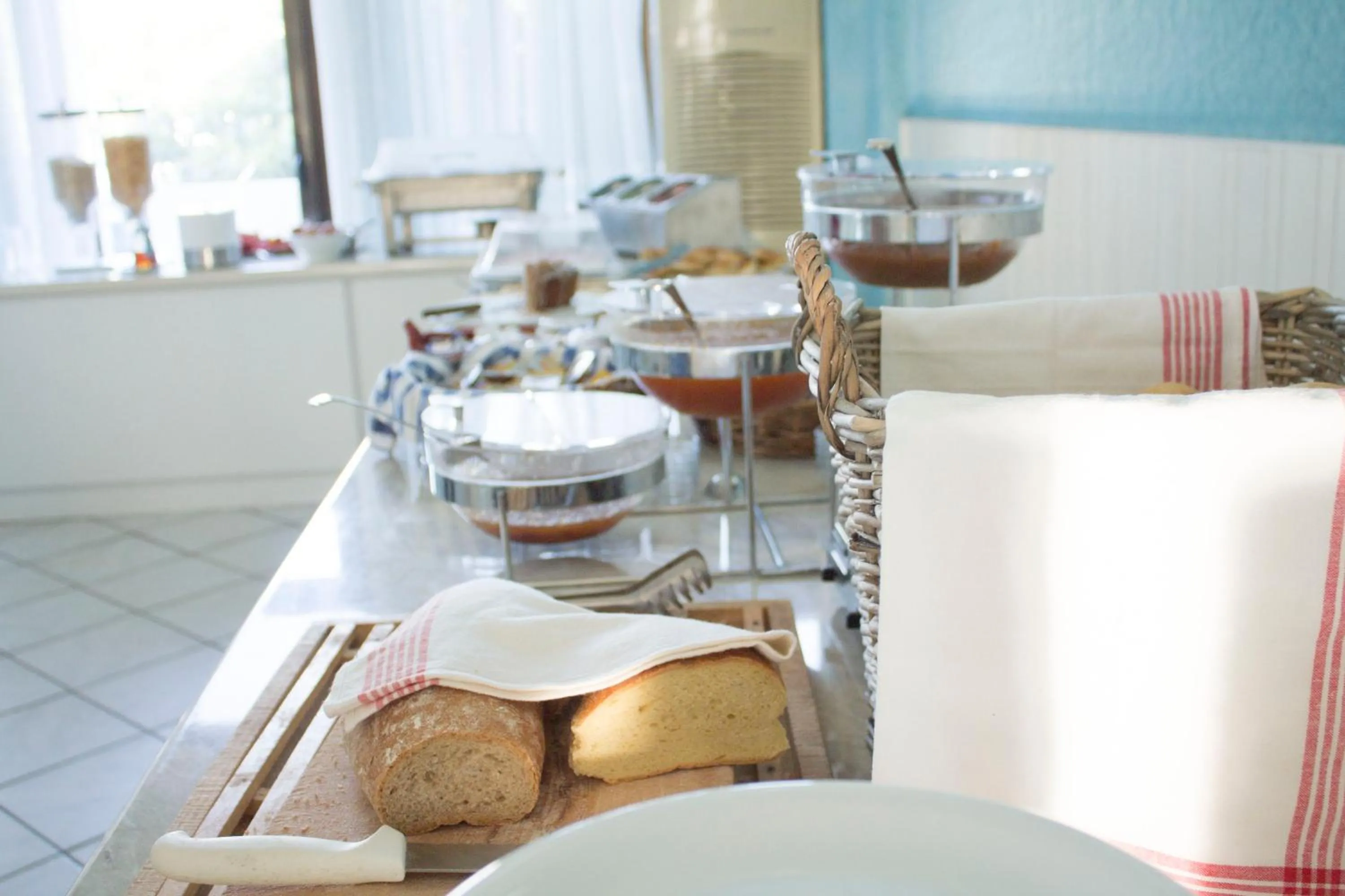 Buffet breakfast in Esperides Hotel