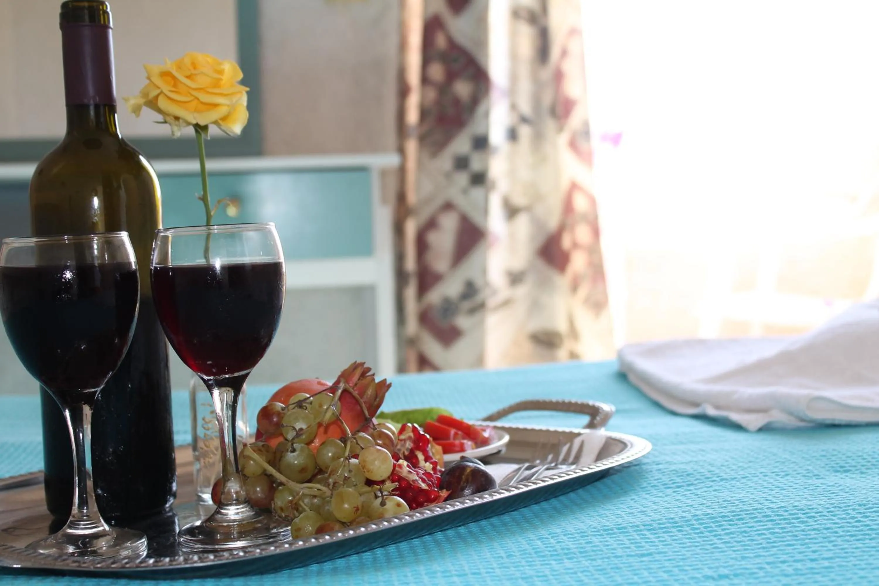 Food close-up in Esperides Hotel