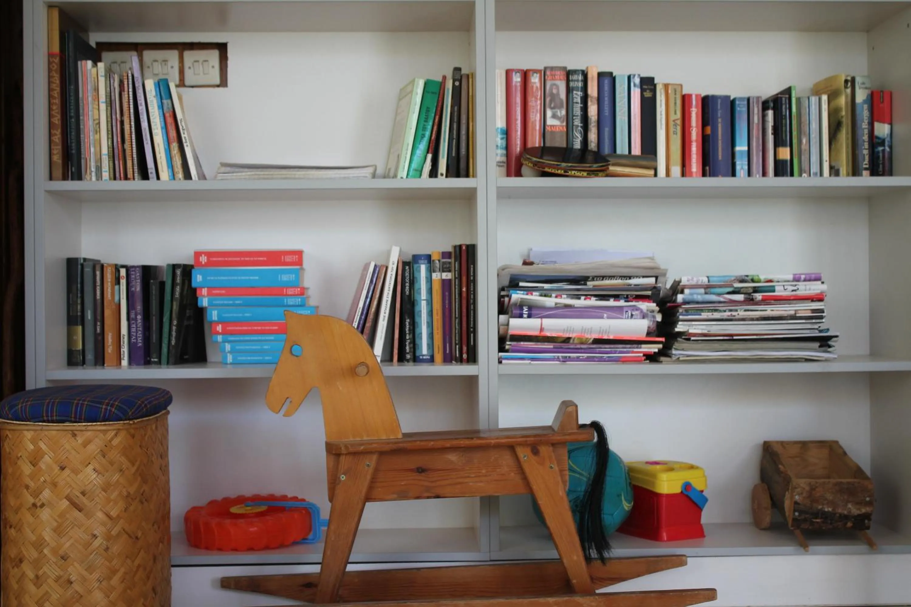 Library in Esperides Hotel