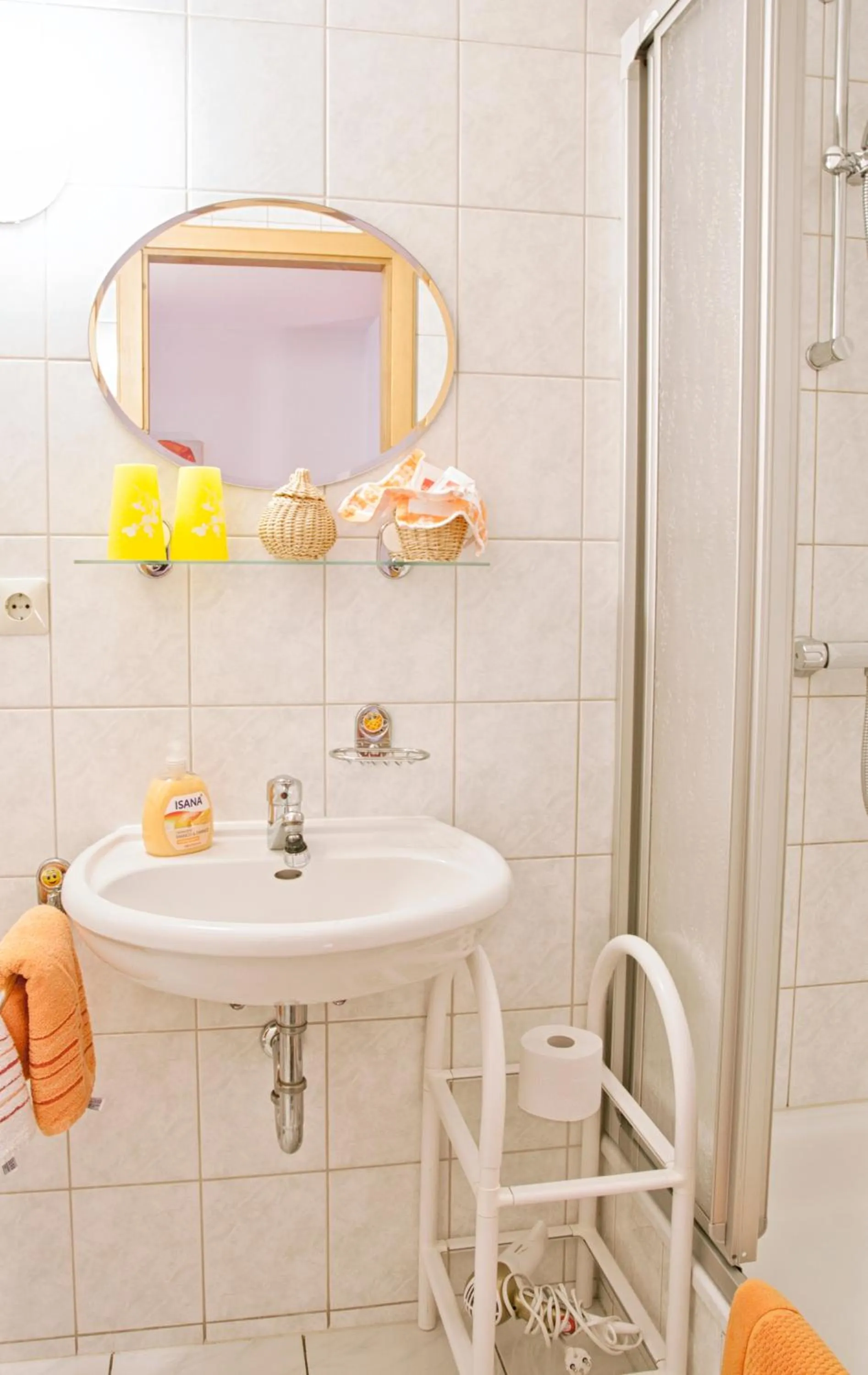 Bathroom in Frühstücks Pension Zum Postillion