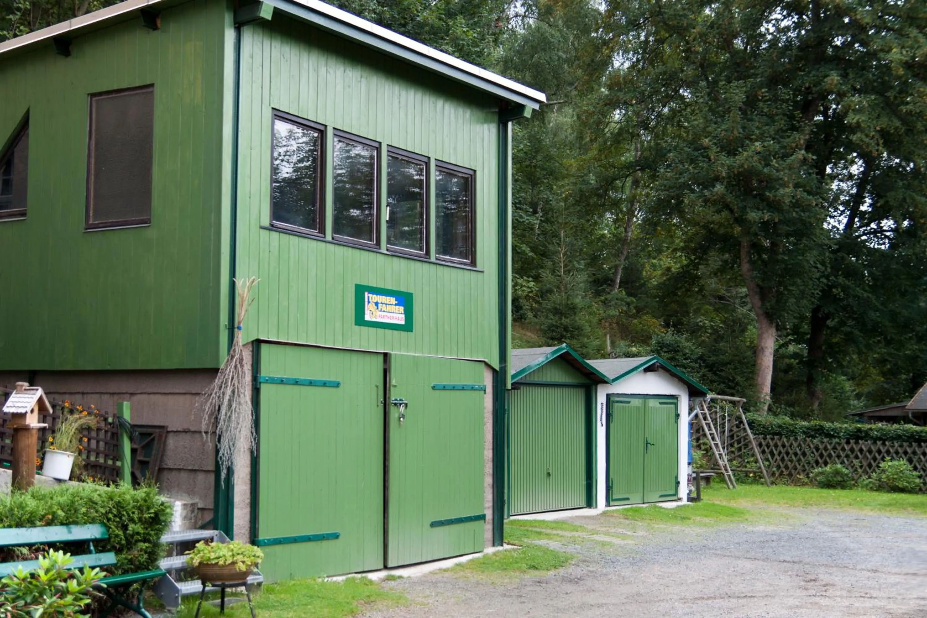 Area and facilities in Frühstücks Pension Zum Postillion