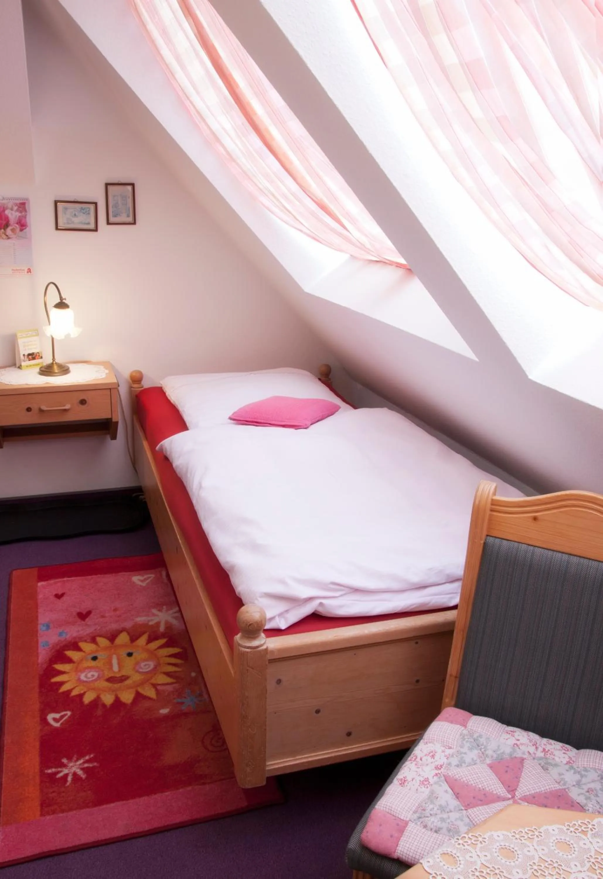 Bedroom in Frühstücks Pension Zum Postillion