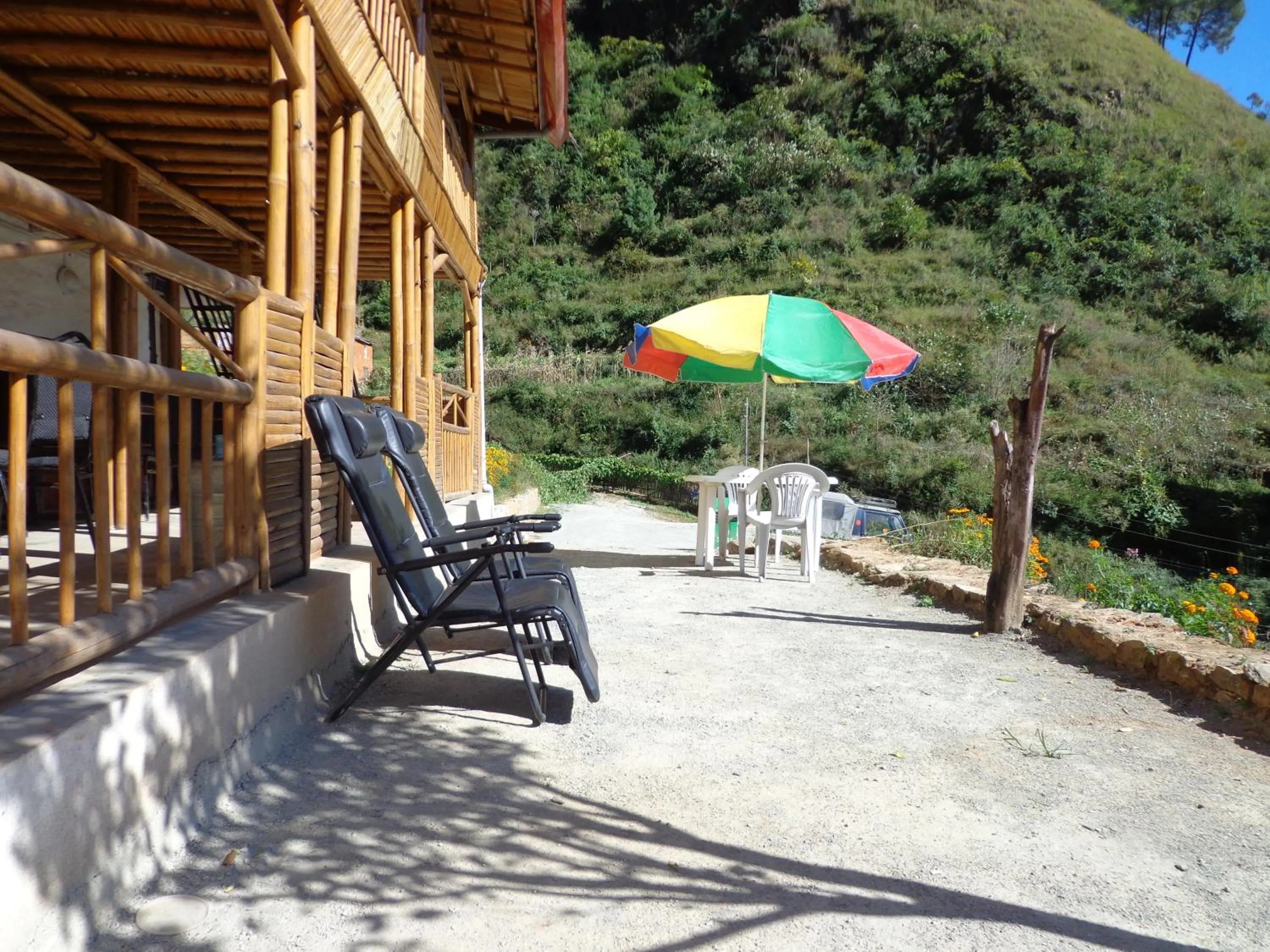 Balcony/Terrace in Solid Rock - Lodge & Restaurant