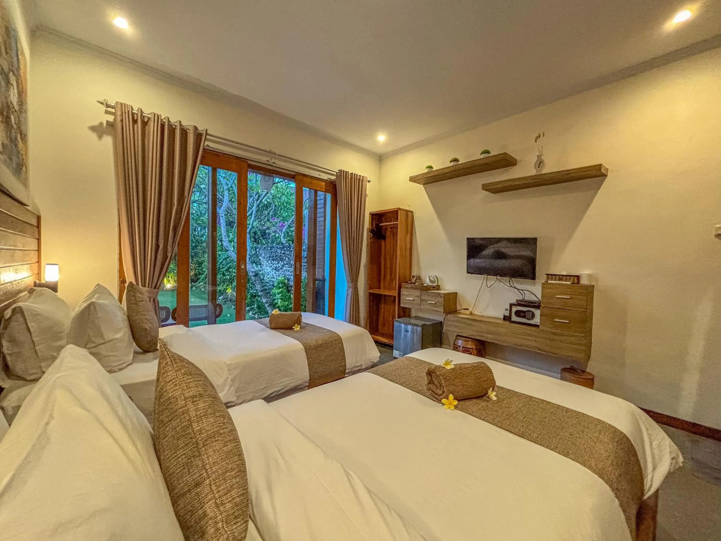 Bed in Singabu Bungalows