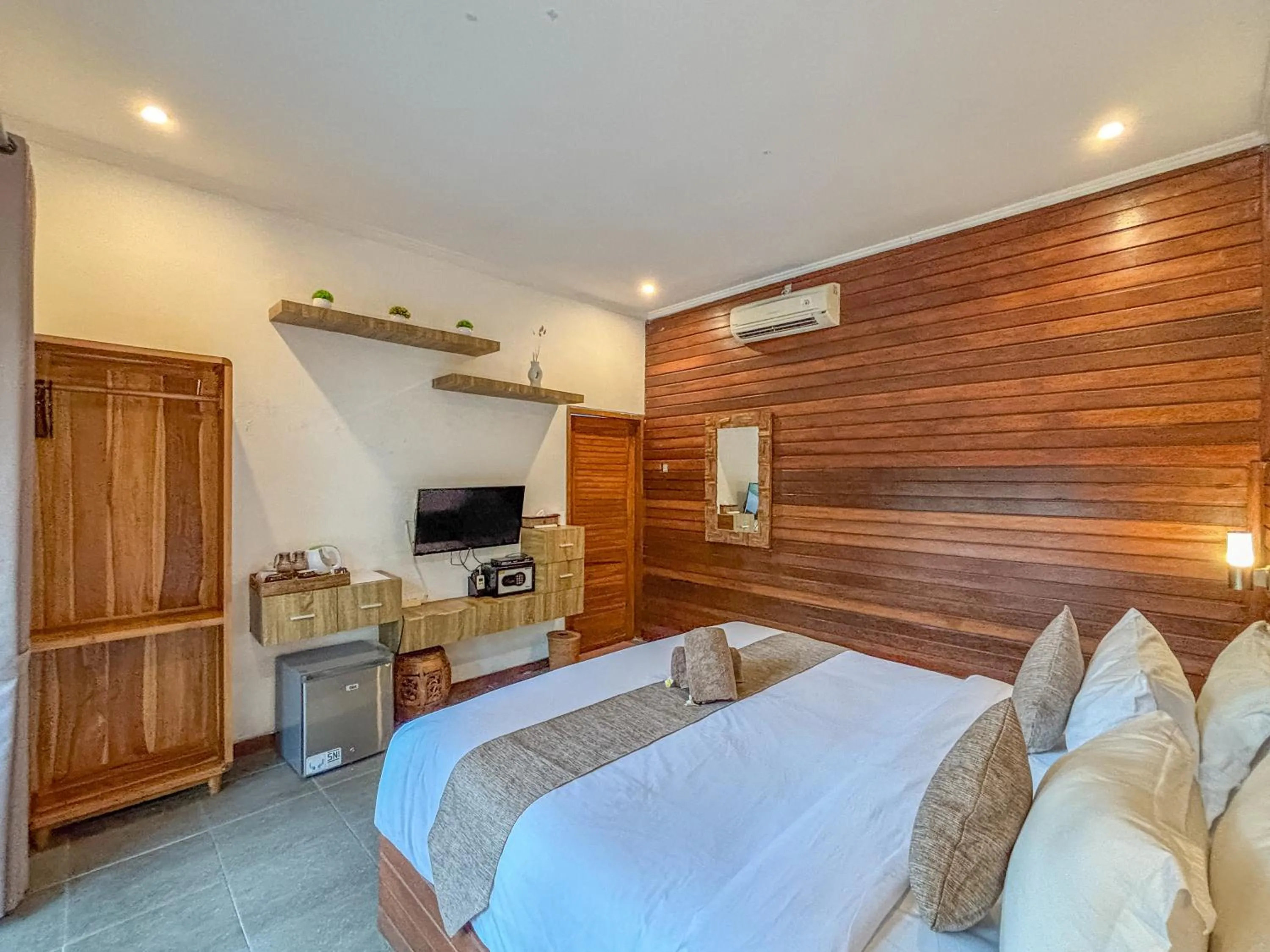 Bed in Singabu Bungalows