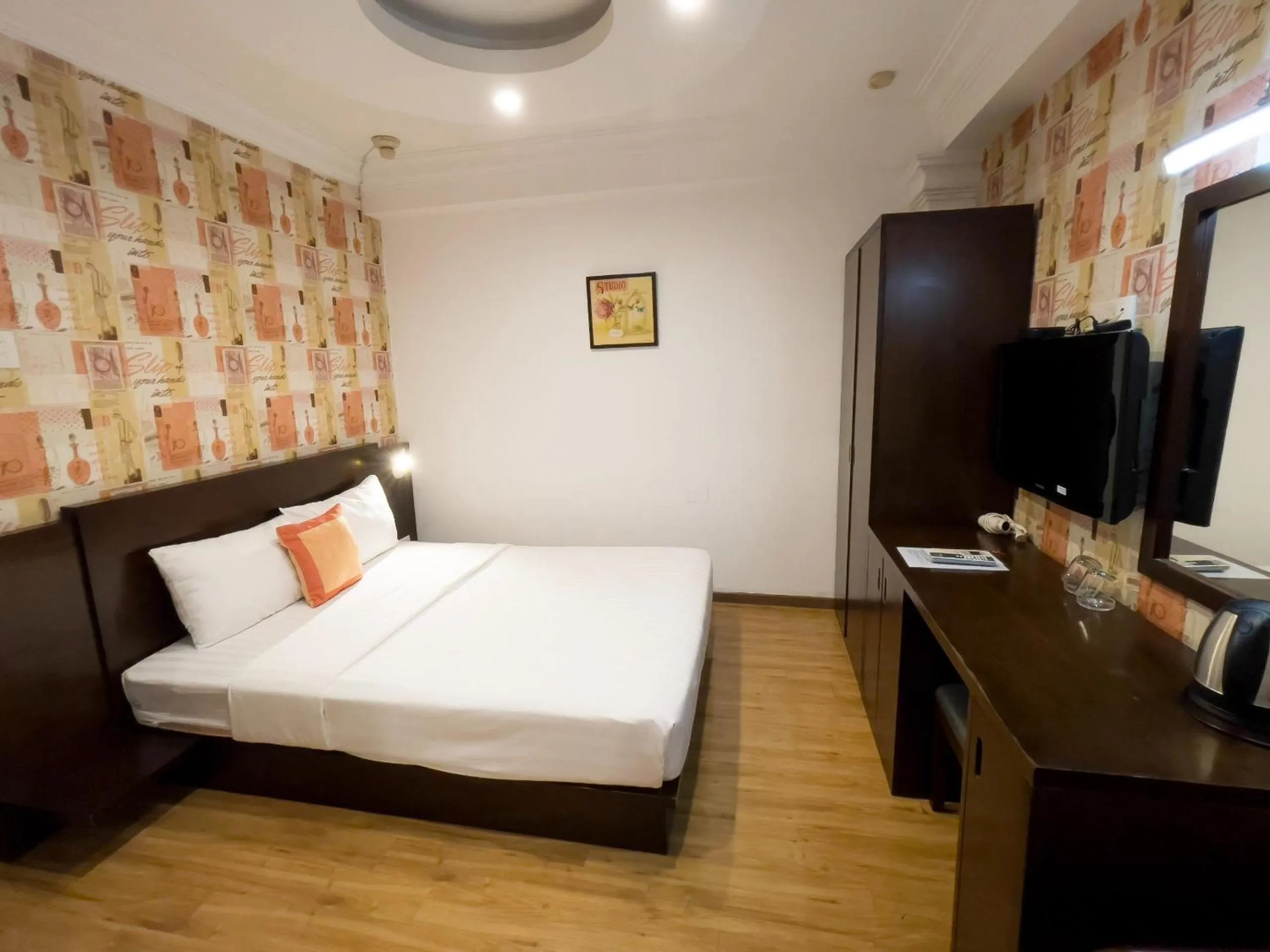 Bedroom, Bed in Little Brick Saigon Hotel