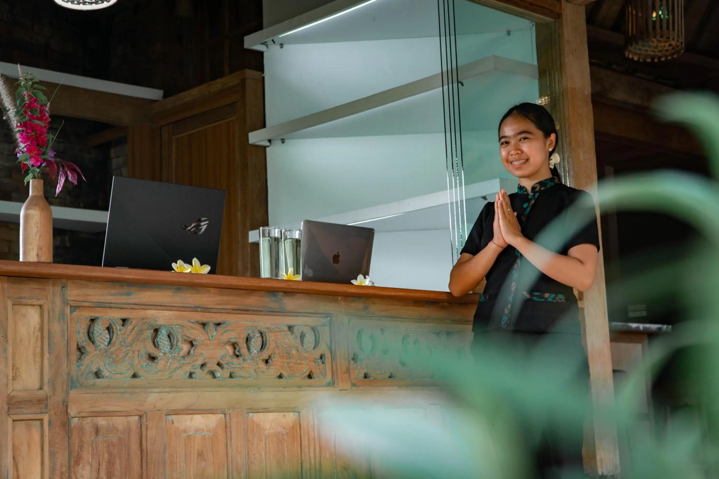 Lobby or reception in Umadhatu Resort by Amerta