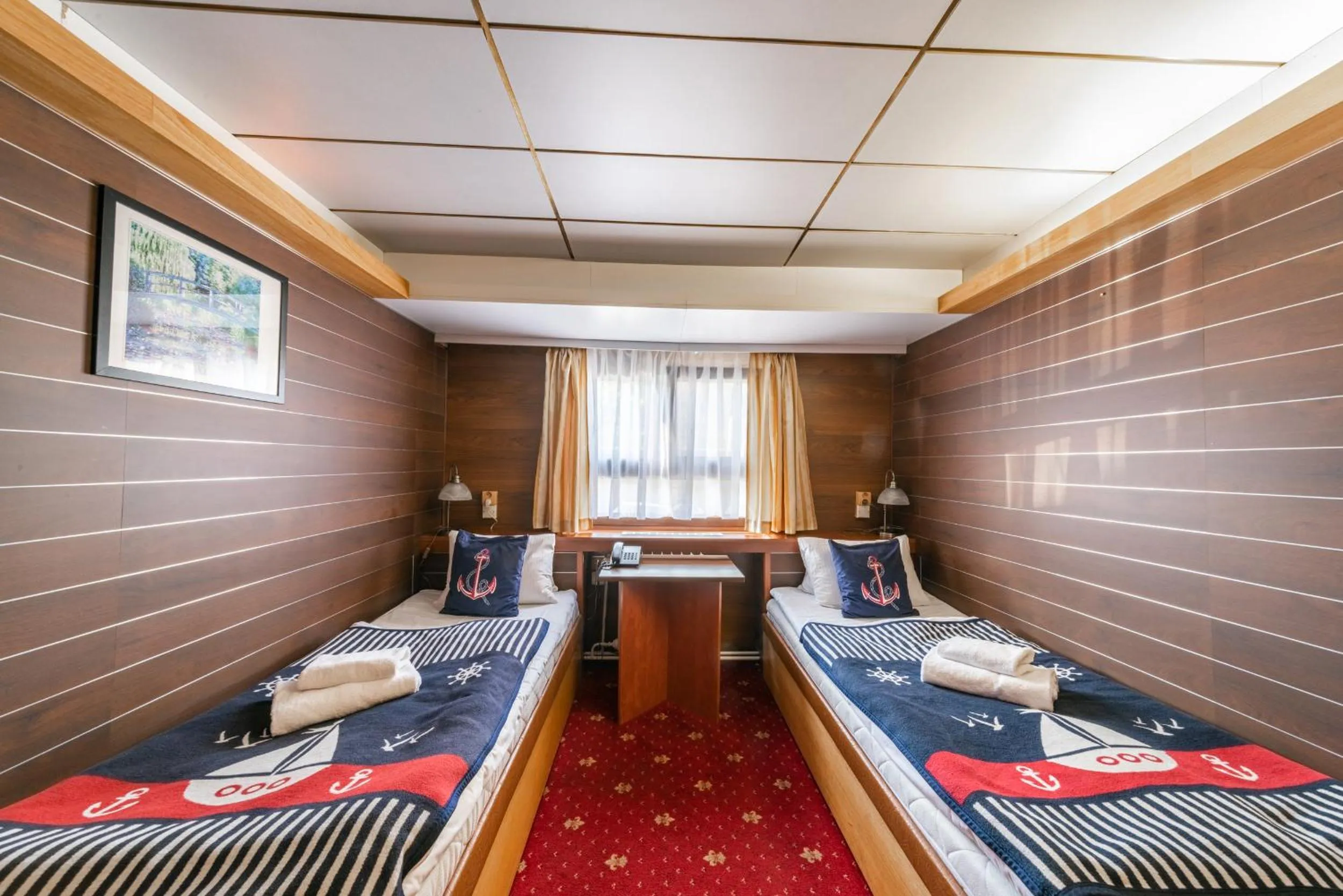 Bed in Botel Albatros