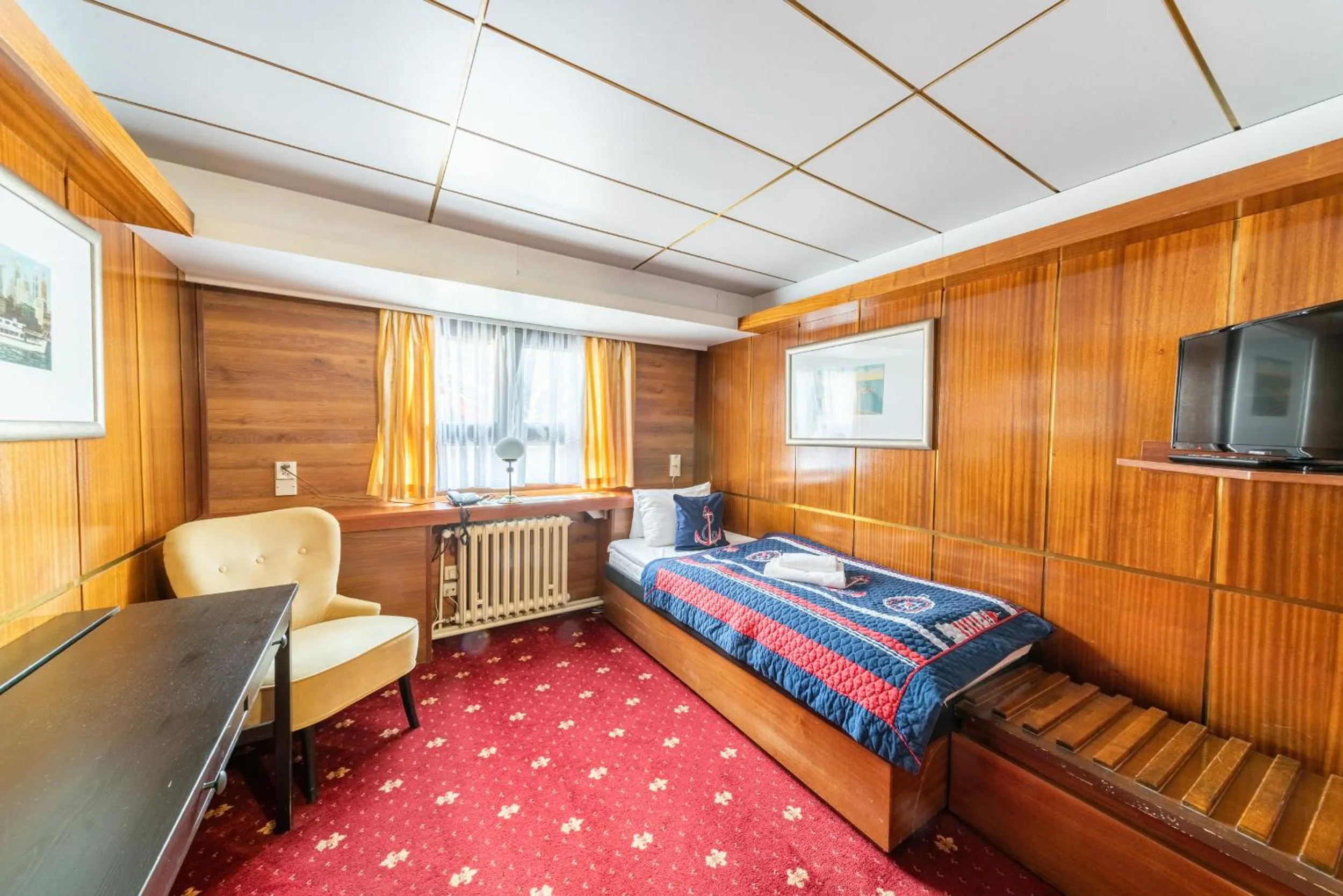 Bed in Botel Albatros
