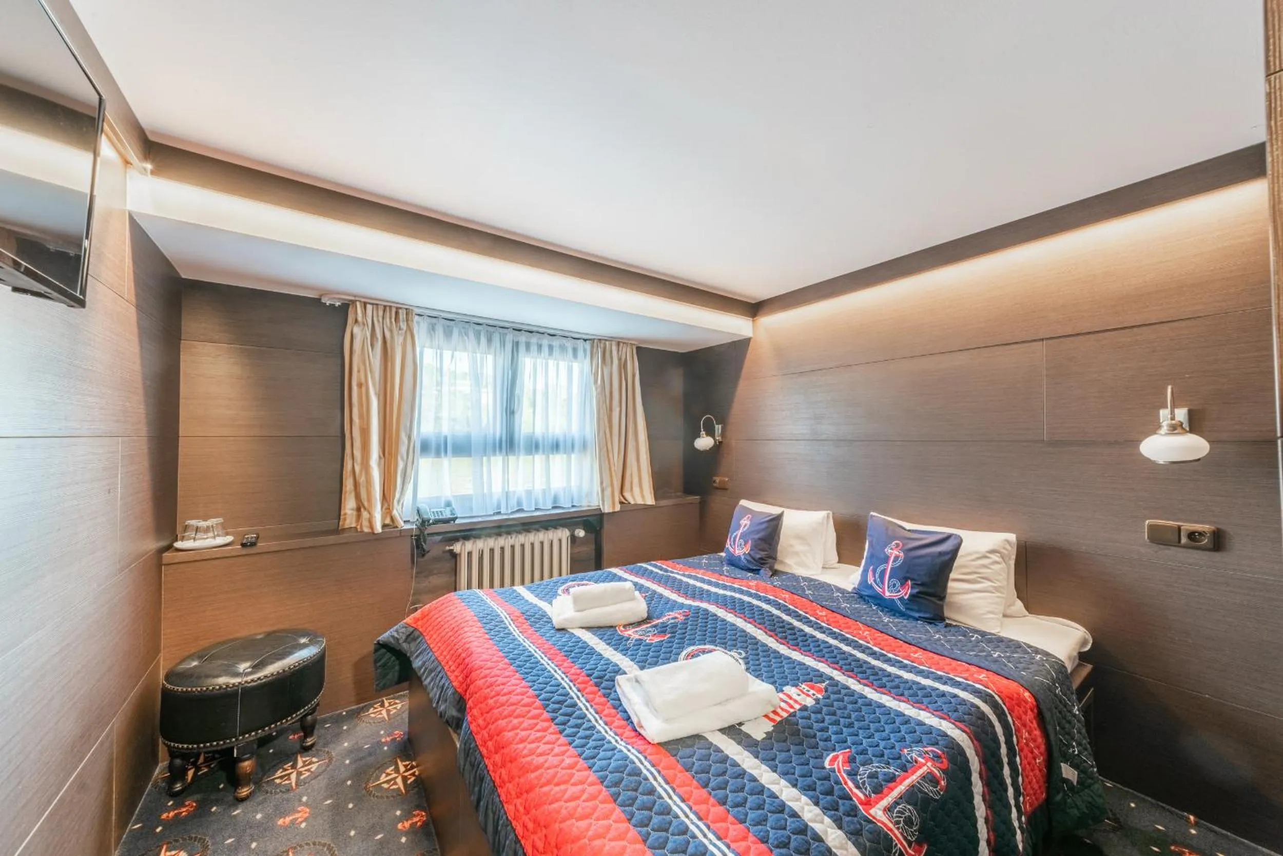 Bed in Botel Albatros