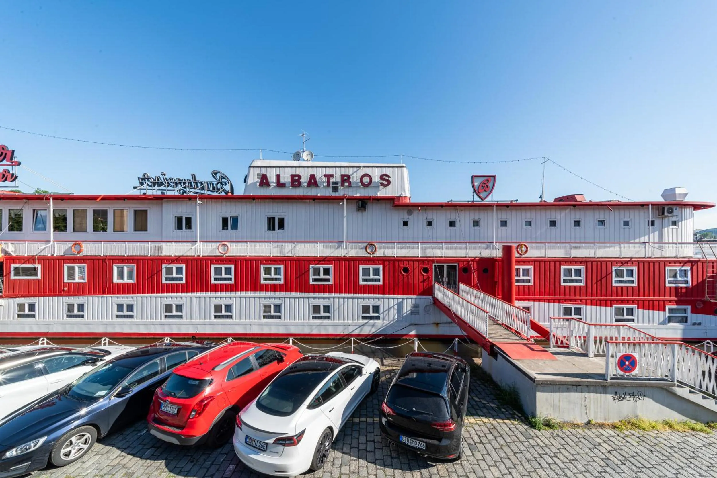 Property building in Botel Albatros