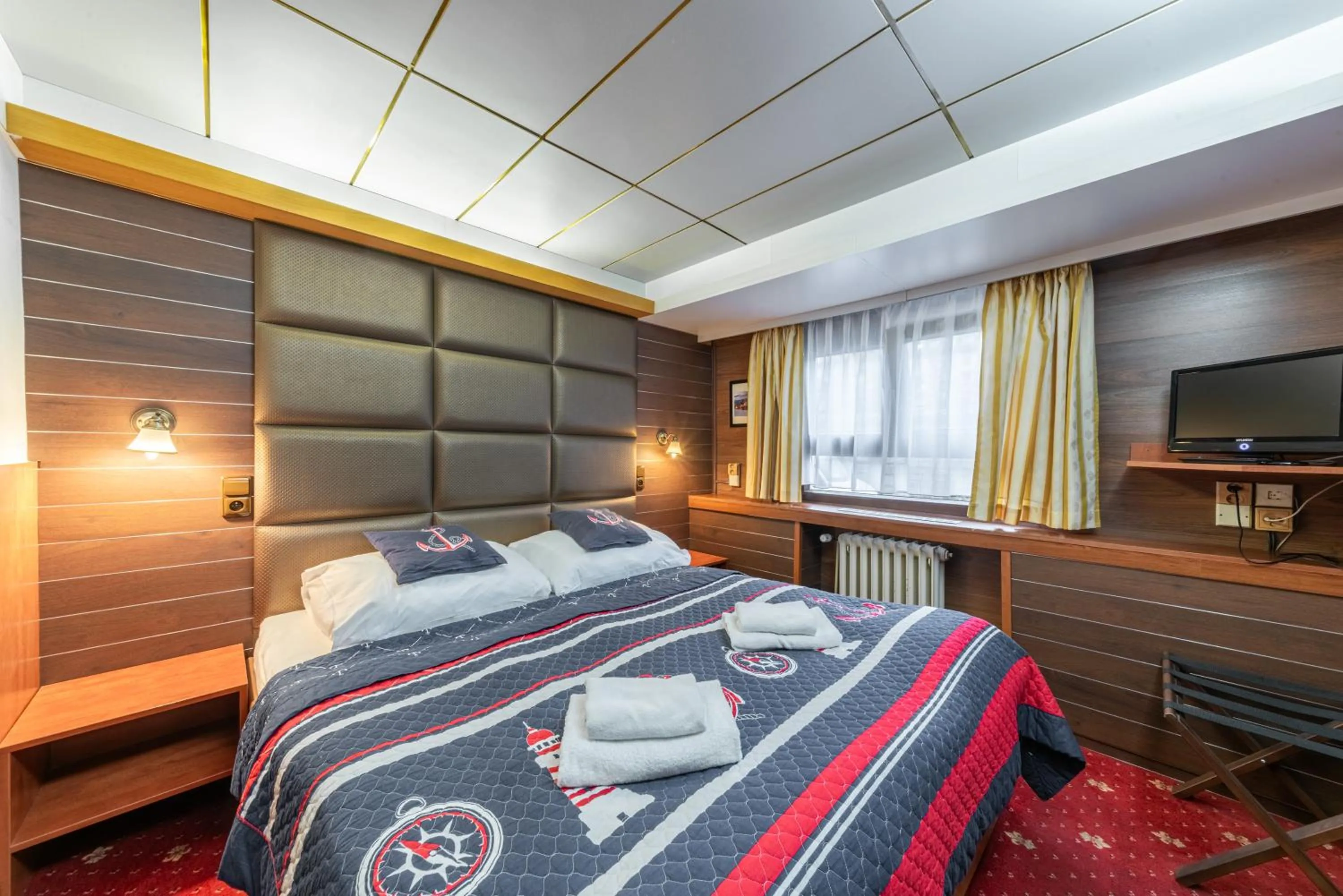 Bedroom in Botel Albatros