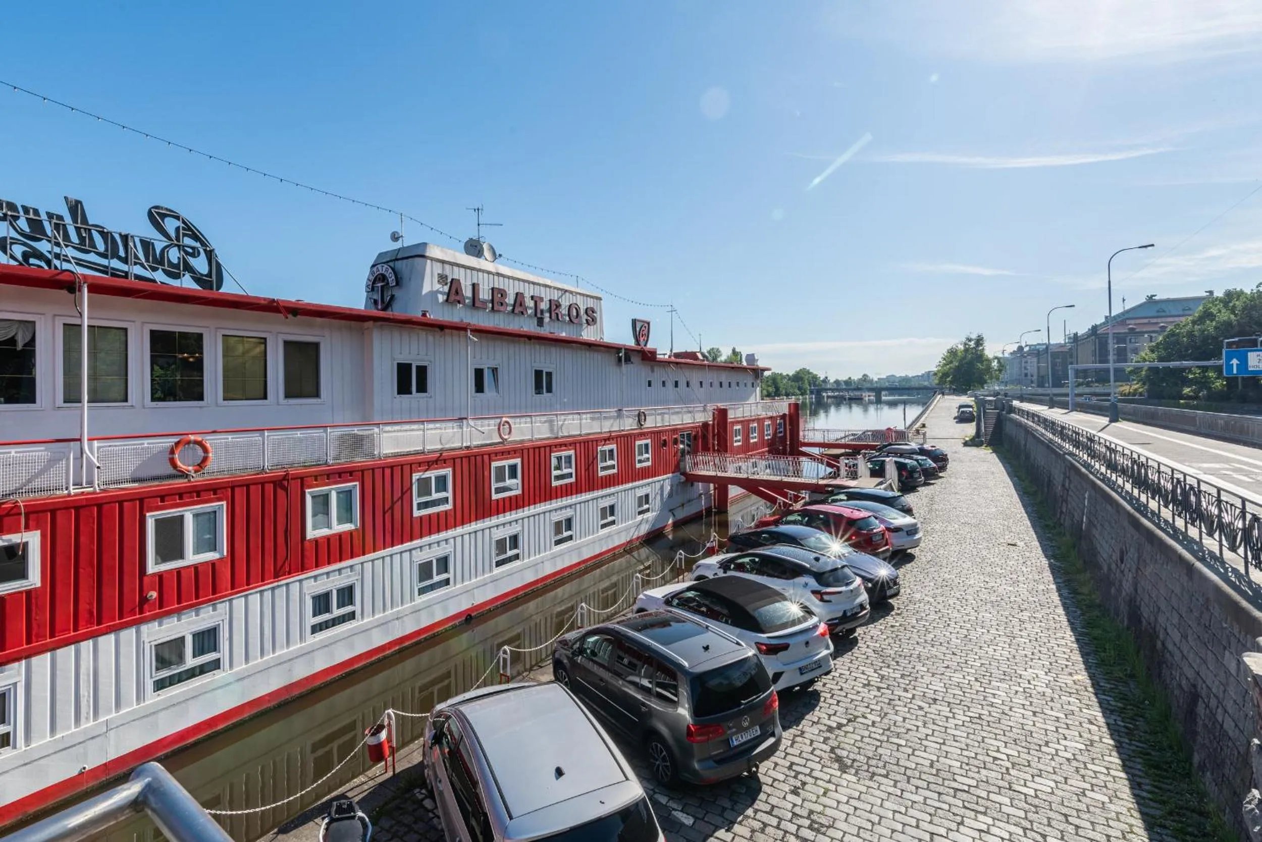 Property building in Botel Albatros