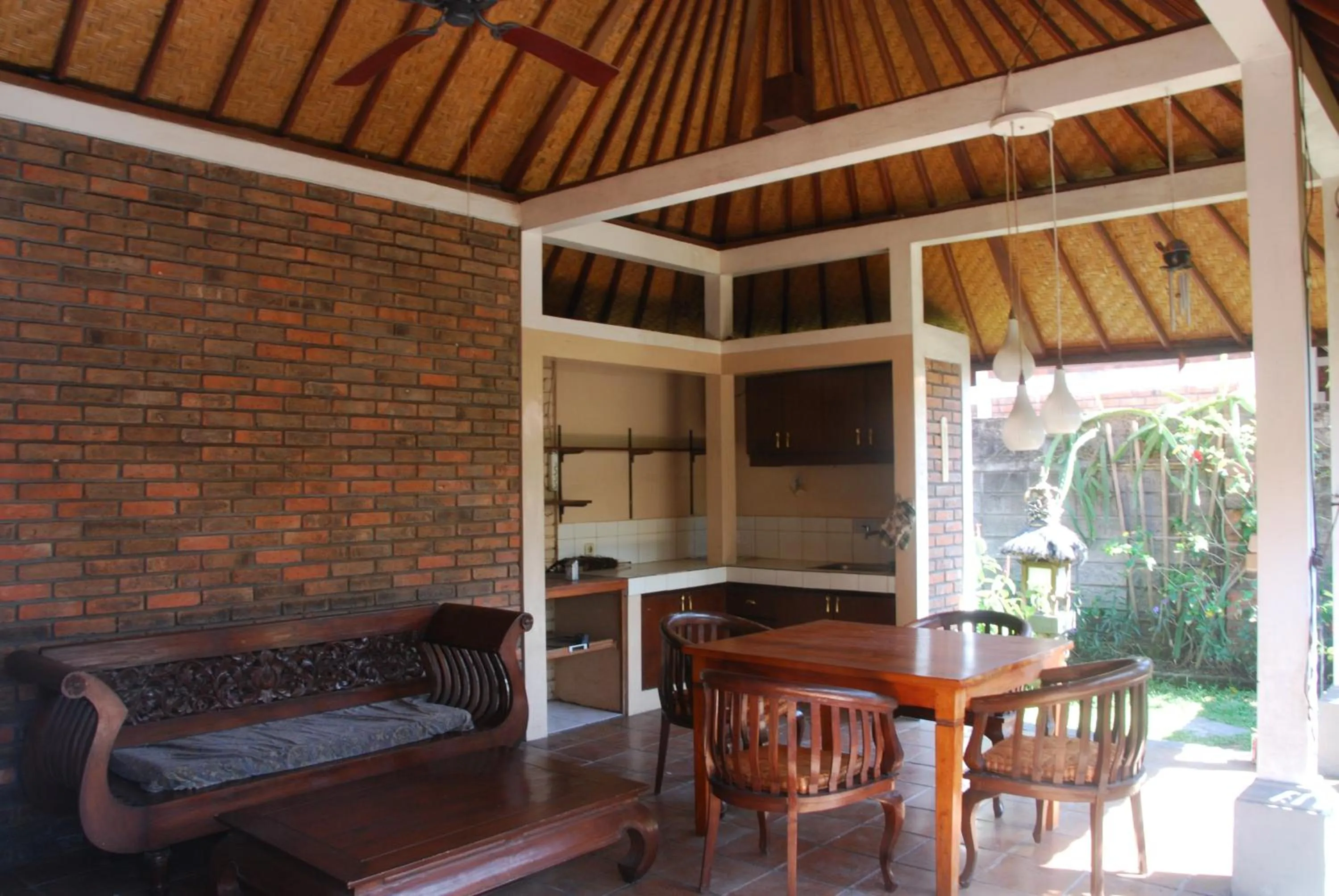 Seating area in Wikarmas Villa Sanur