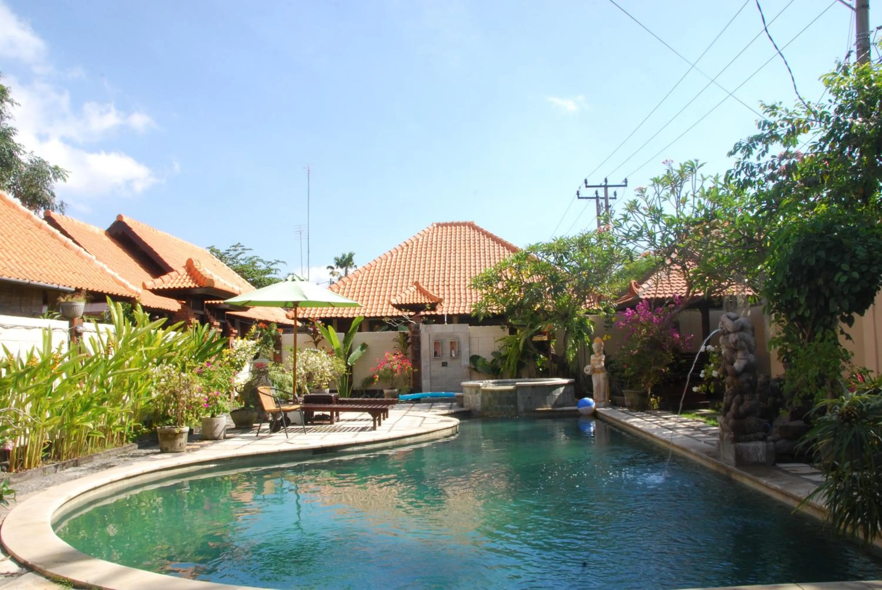 Swimming pool in Wikarmas Villa Sanur