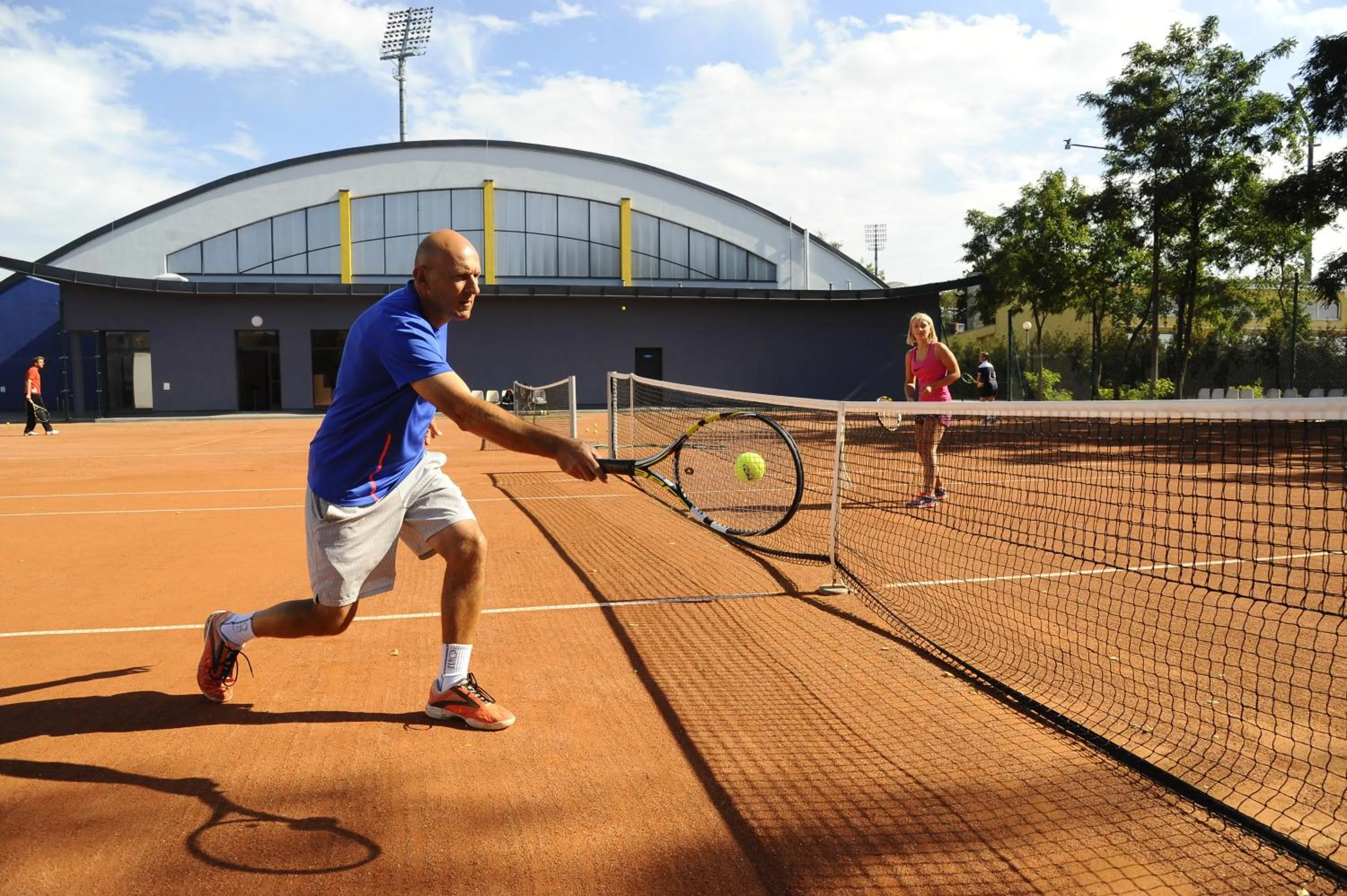 Tennis court in Hotel Zawisza