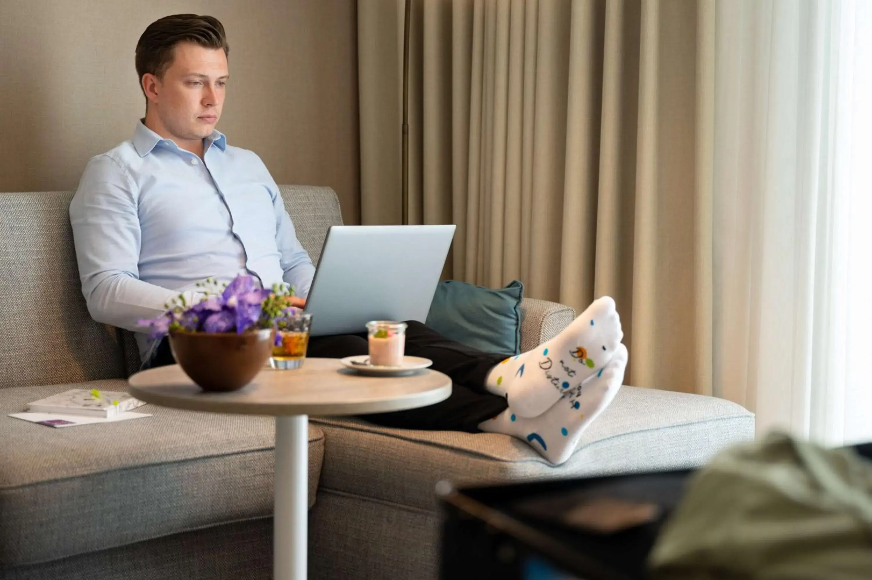 Standard King Room with Sofa Bed in Hyatt Place Frankfurt Airport Standard King Room with Sofa Bed in Hyatt Place Frankfurt Airport