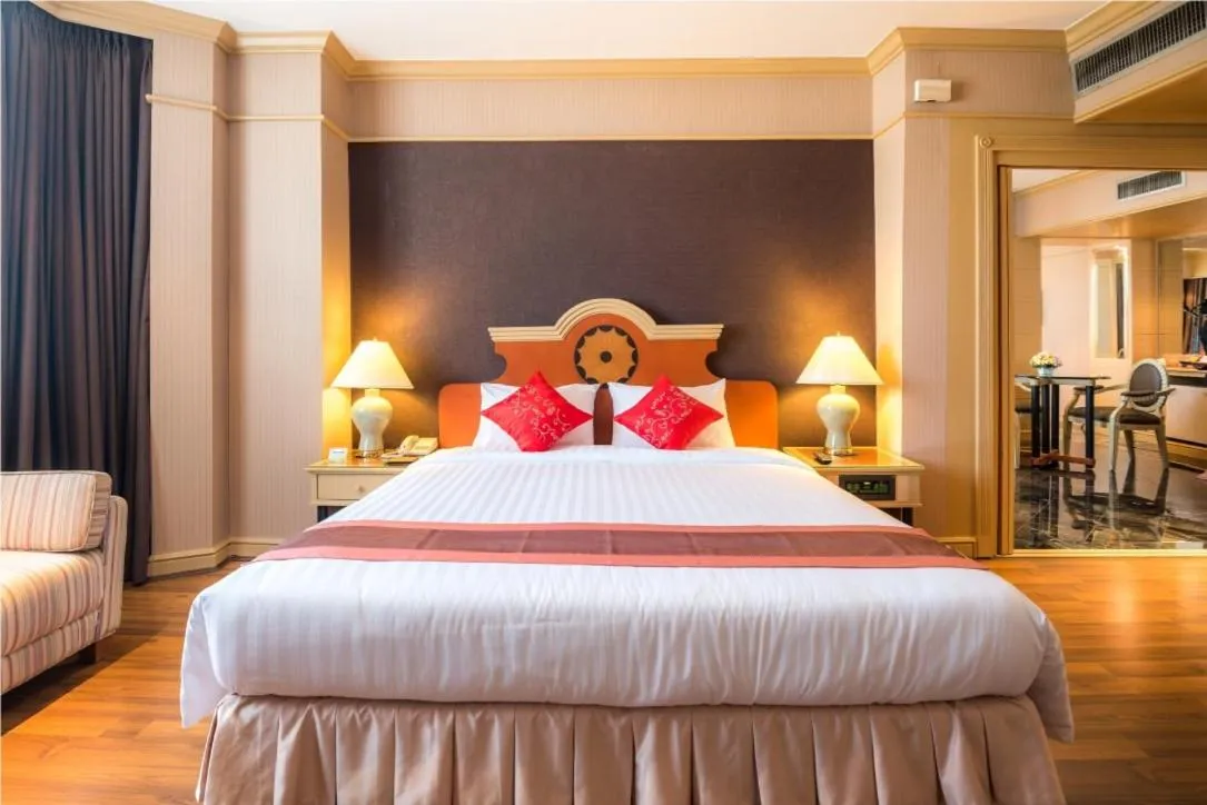 Bed in The Maruay Garden Hotel