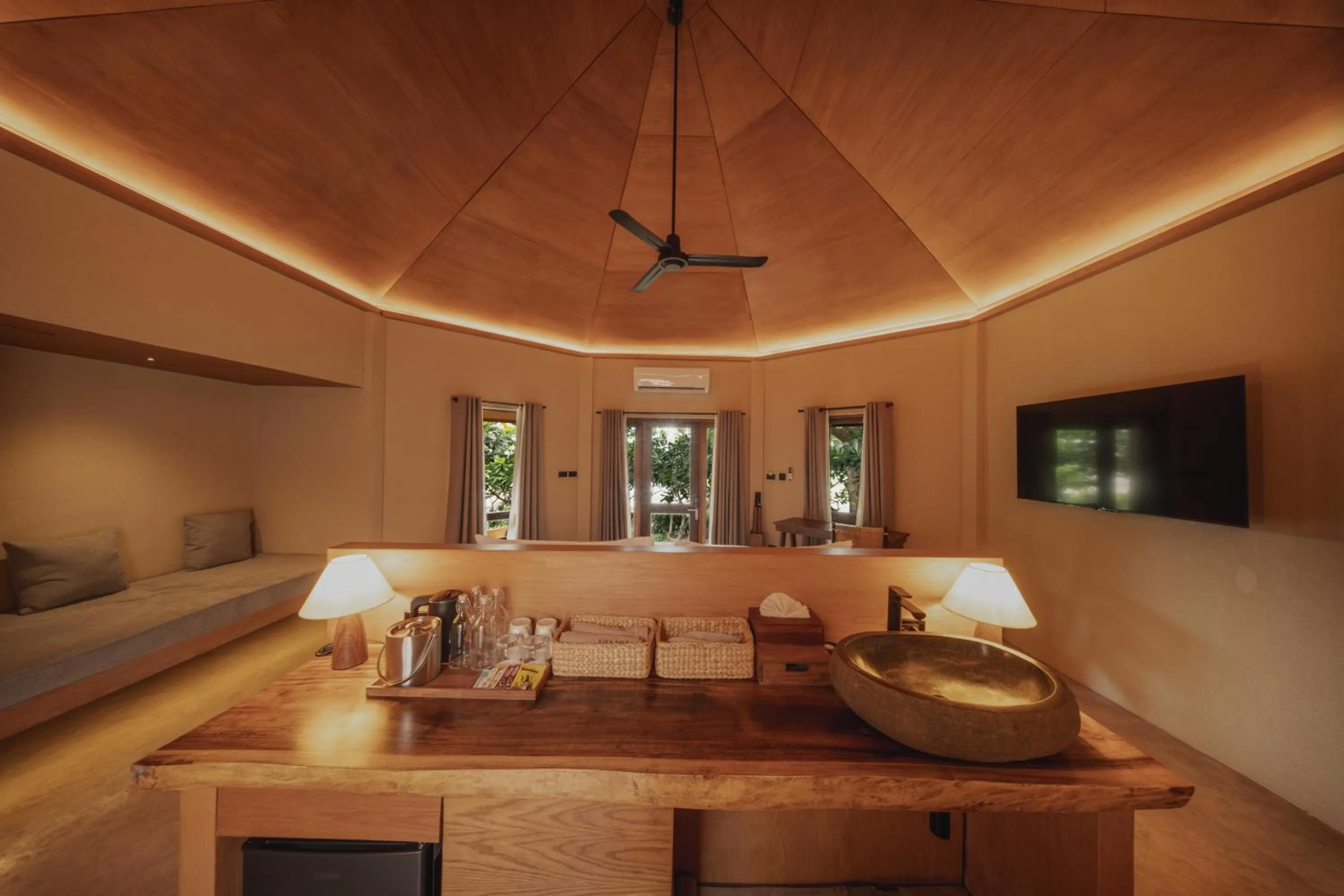 Seating area in Kira Baya Koh Samed