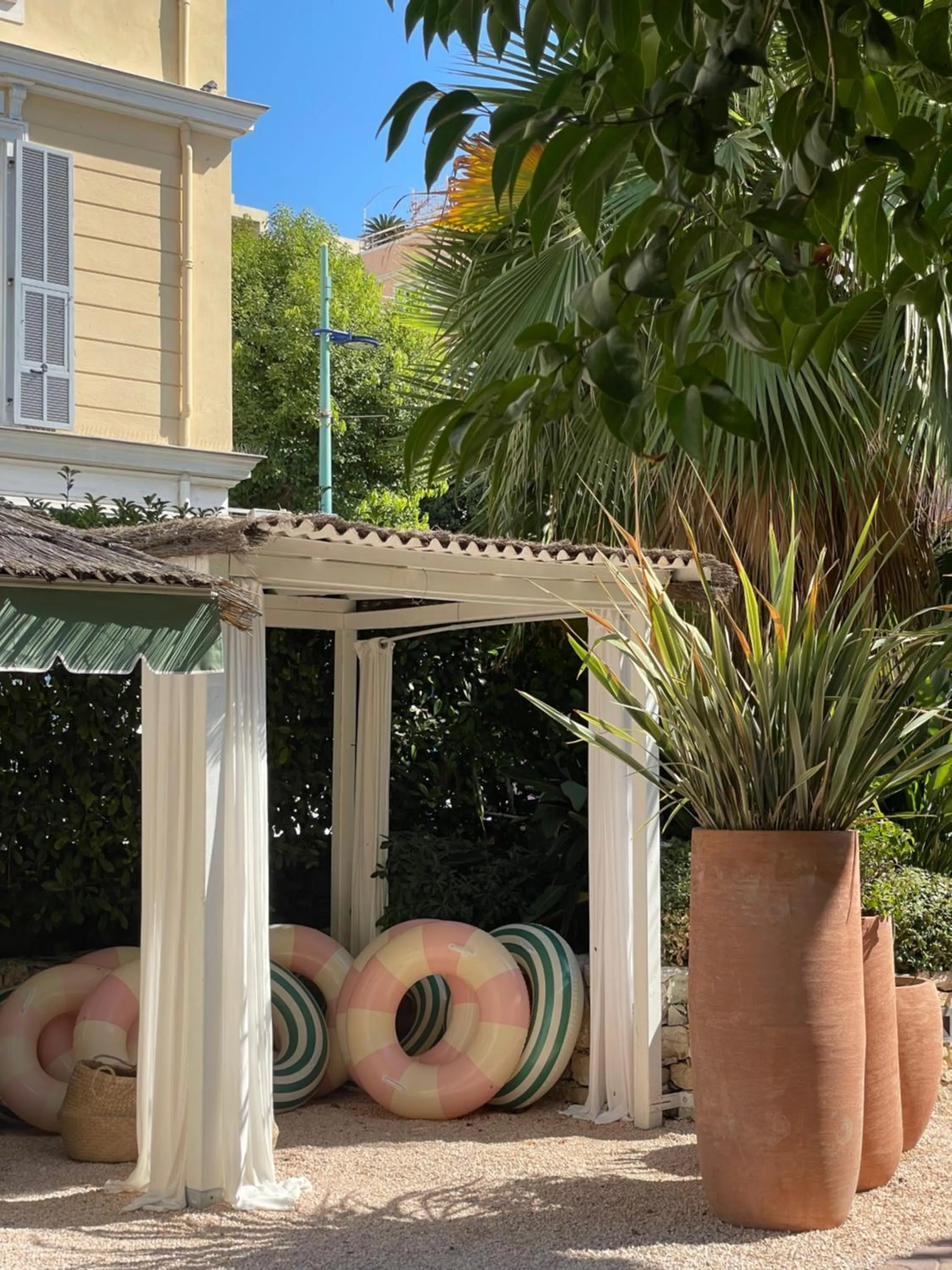 Garden in Hôtel De Londres